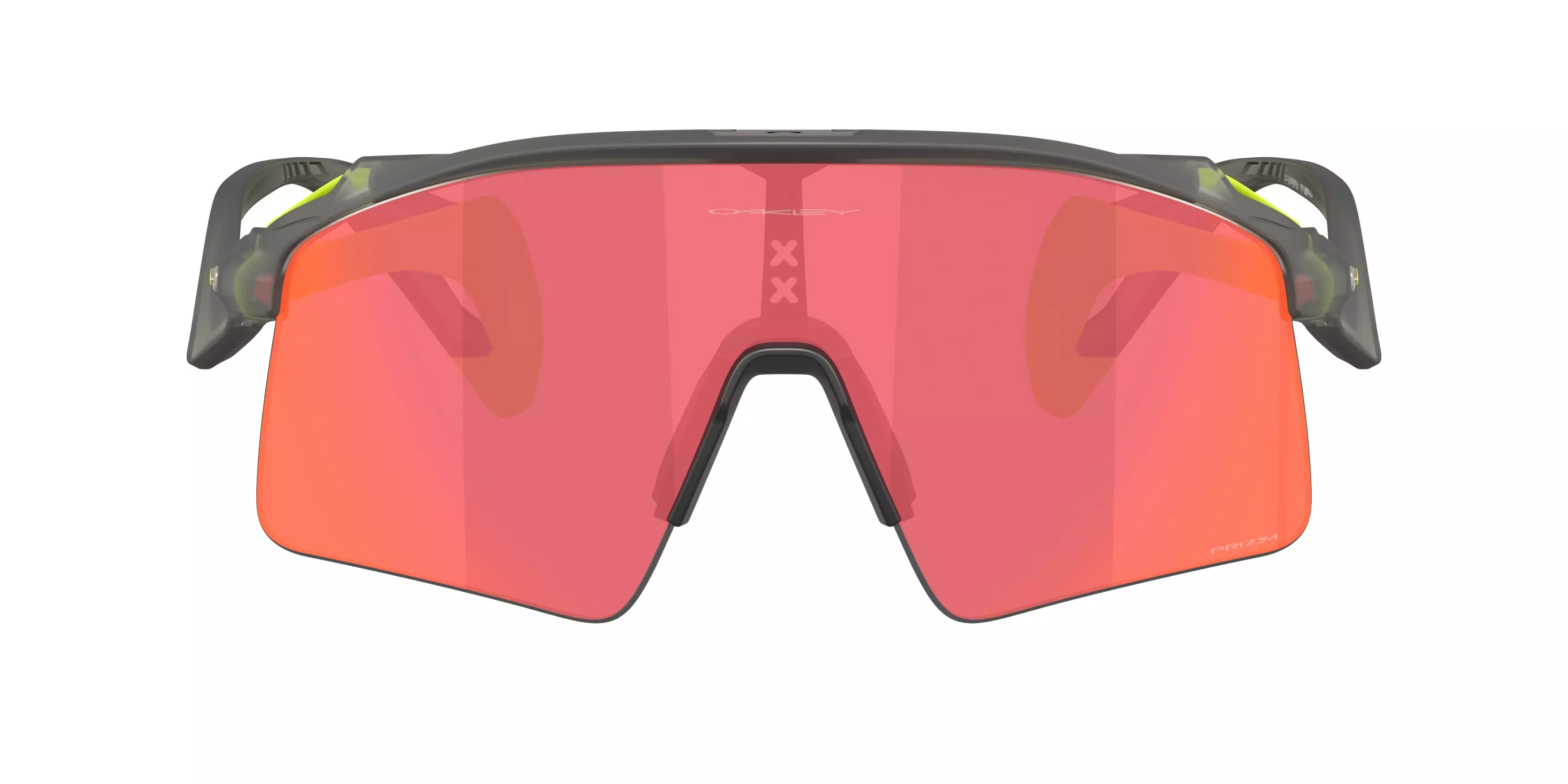 Oakley Stunt Wing Prizm Ruby Sunglasses – Matte Grey Smoke - GREY/RED