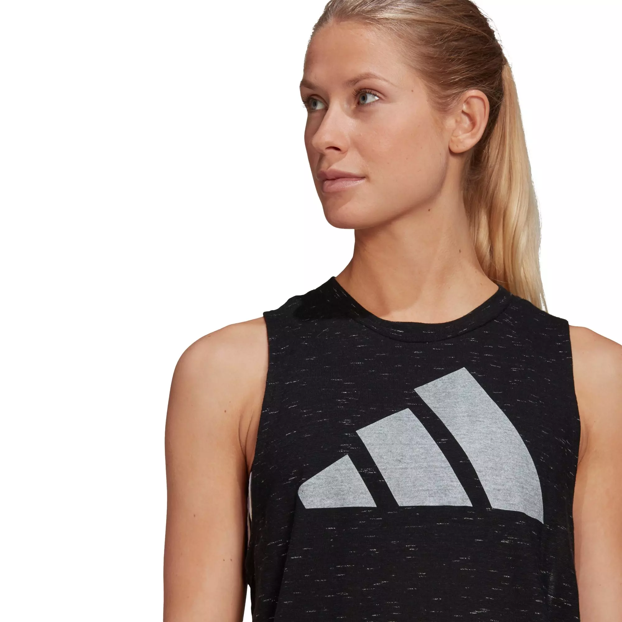 adidas Women's Sportswear Winners 2.0  Black Tank Top - BLACK