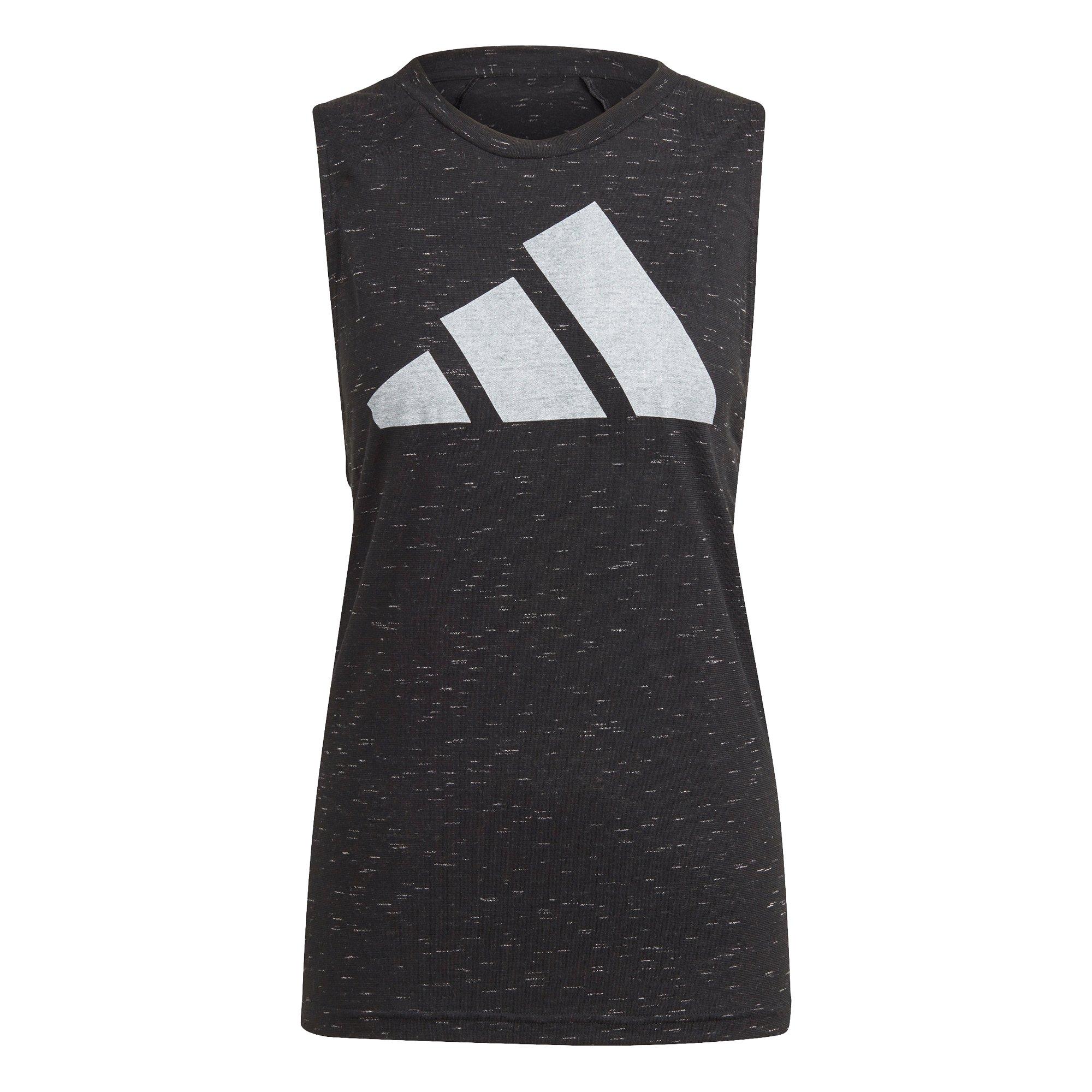 adidas Women's Sportswear Winners 2.0  Black Tank Top - BLACK Thumbnail View 5