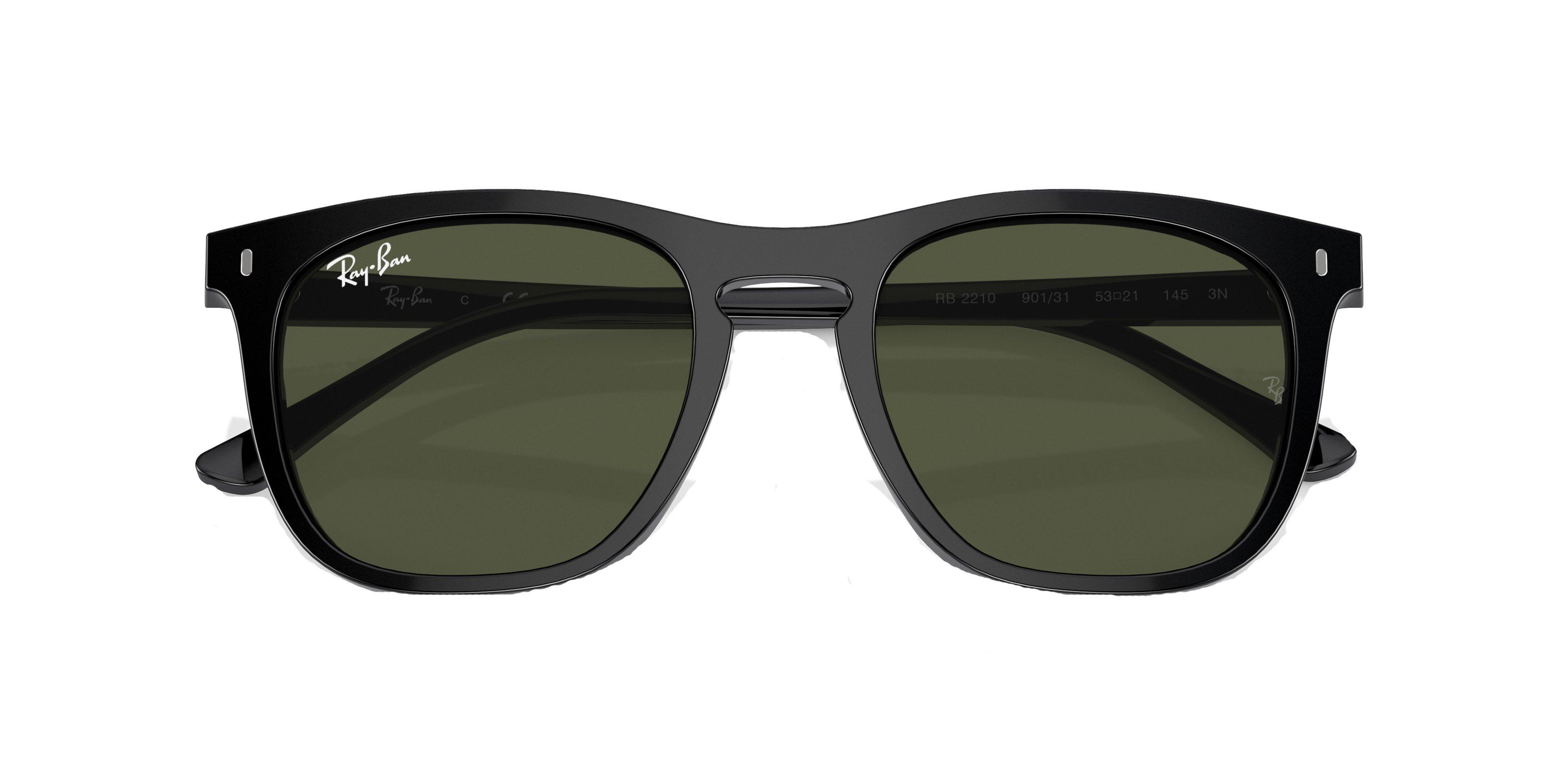 Ray-Ban Phantos Sunglasses - BLACK Thumbnail View 6