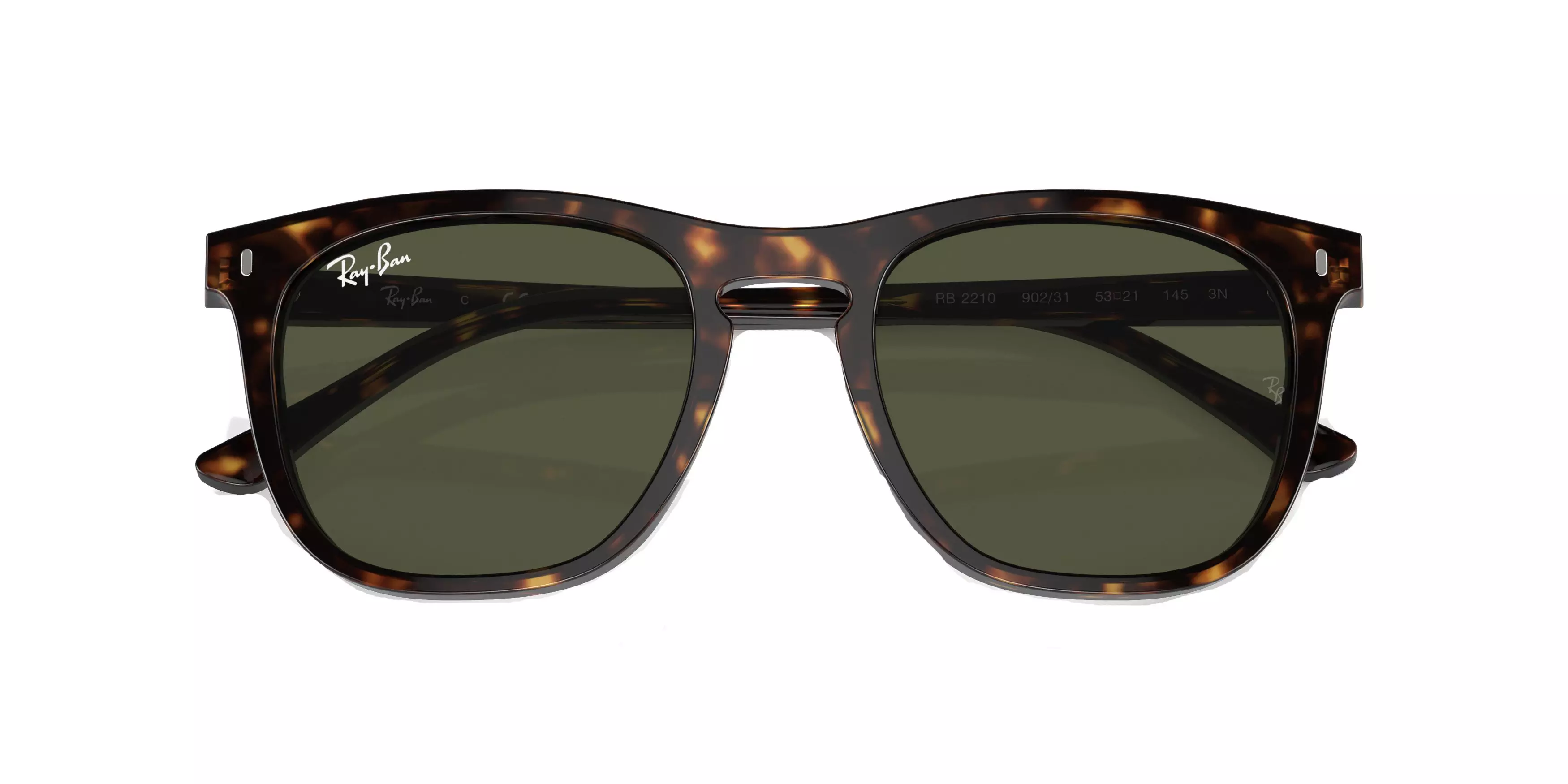 Ray-Ban Phantos Sunglasses - BROWN/GREEN