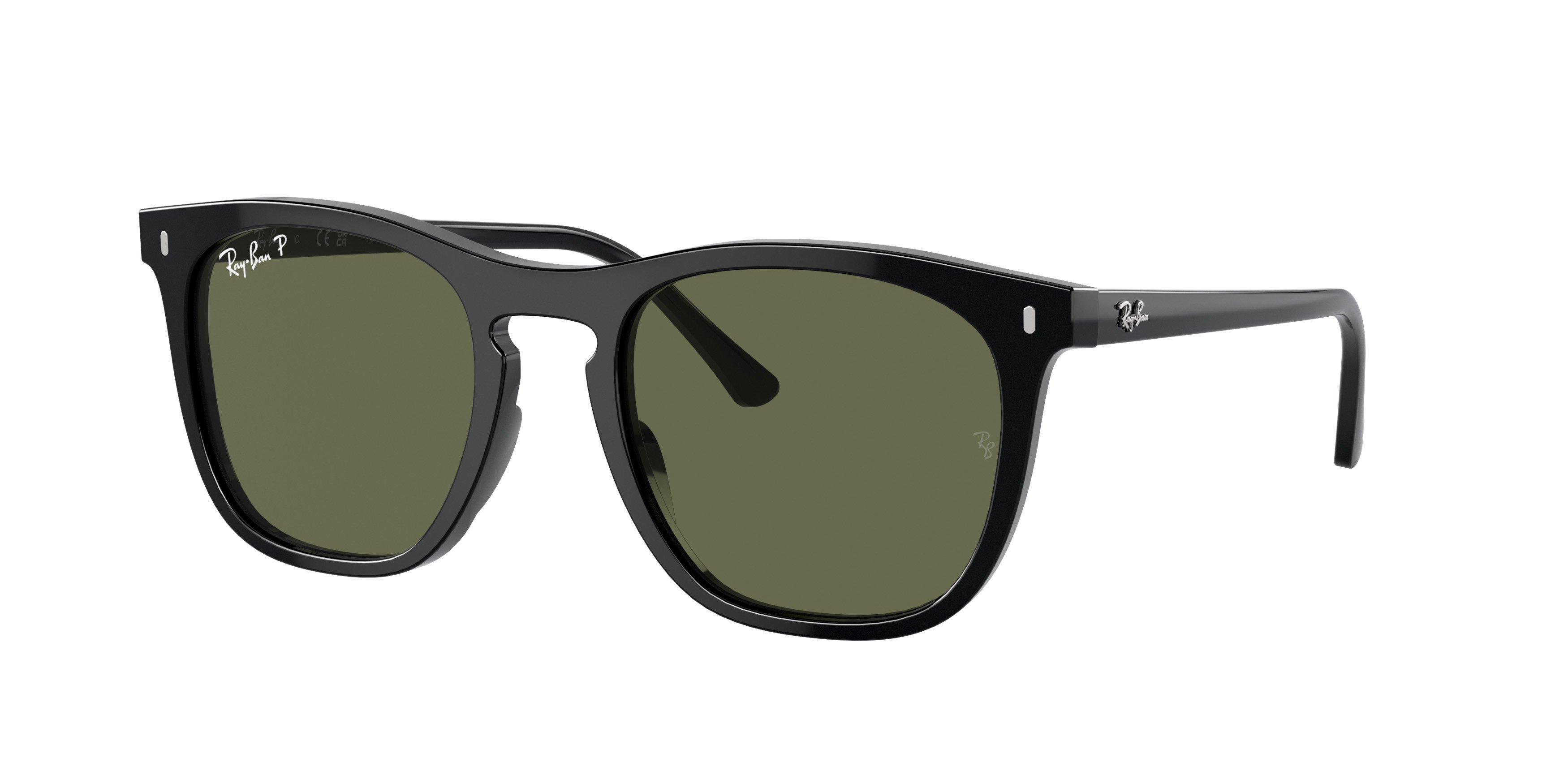Ray-Ban Phantos Sunglasses - BLACK/GREEN Thumbnail View 1