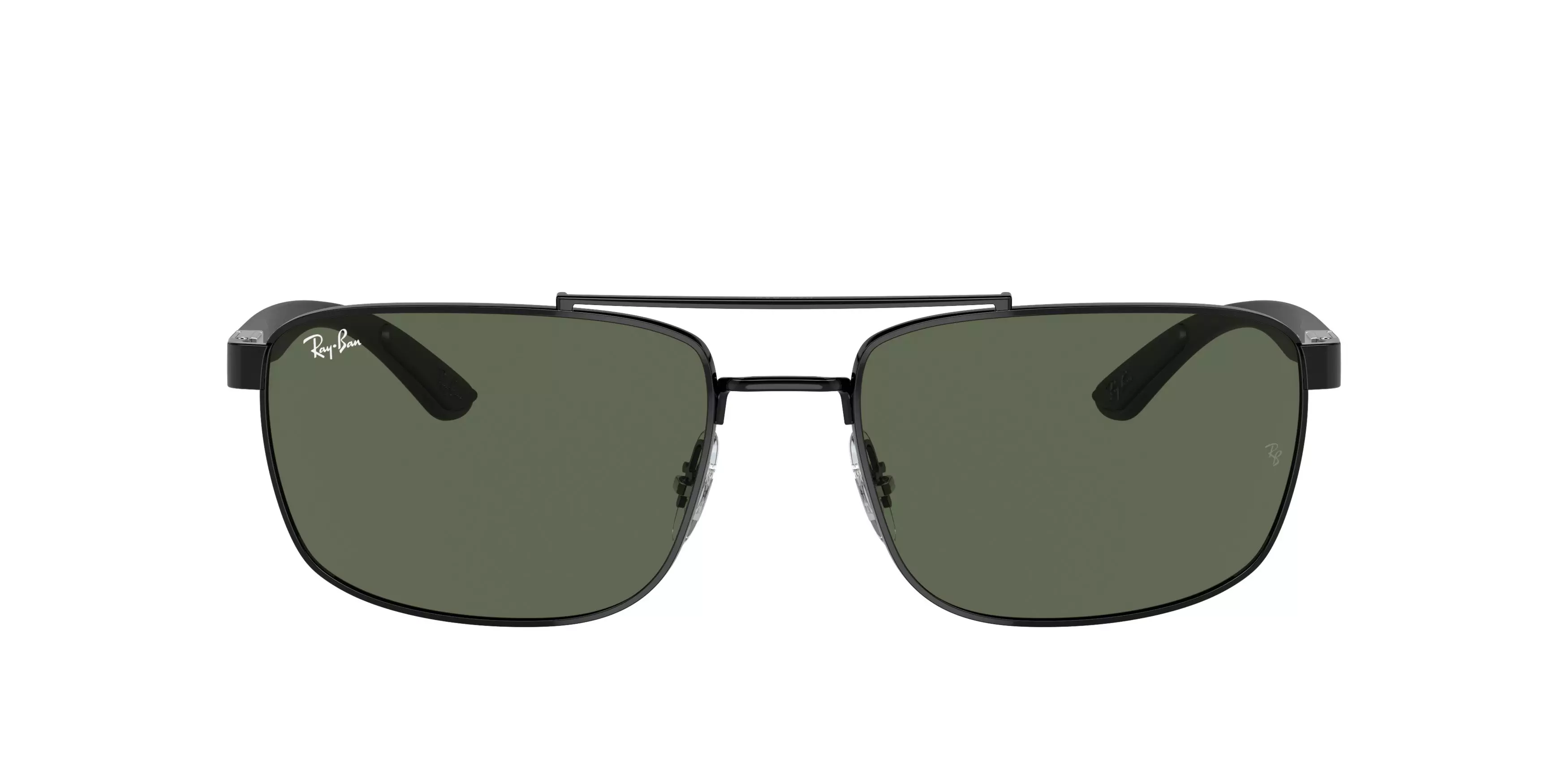 Ray-Ban 0RB3737 Sunglasses - BLACK/GREEN