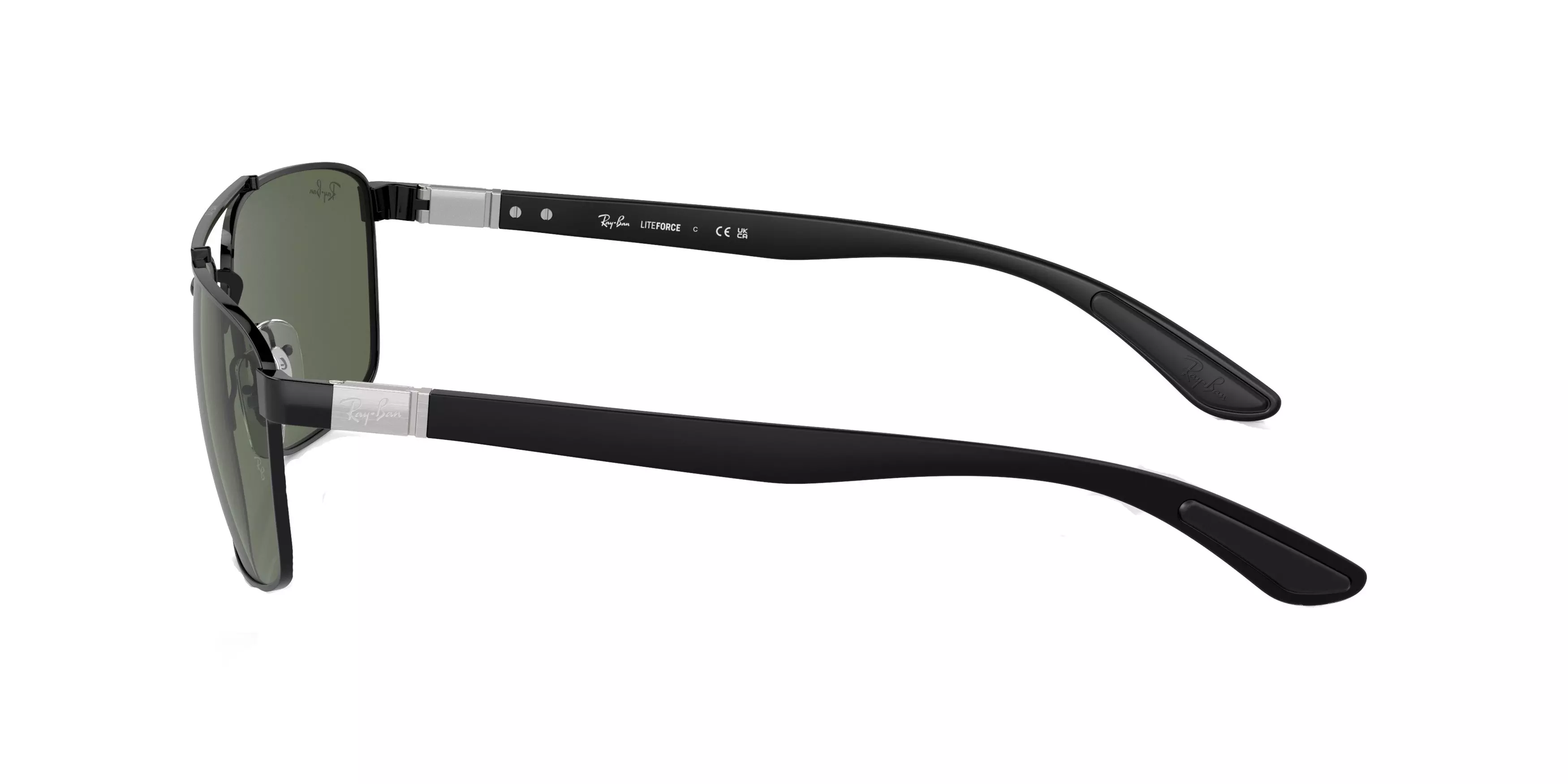 Ray-Ban 0RB3737 Sunglasses - BLACK/GREEN