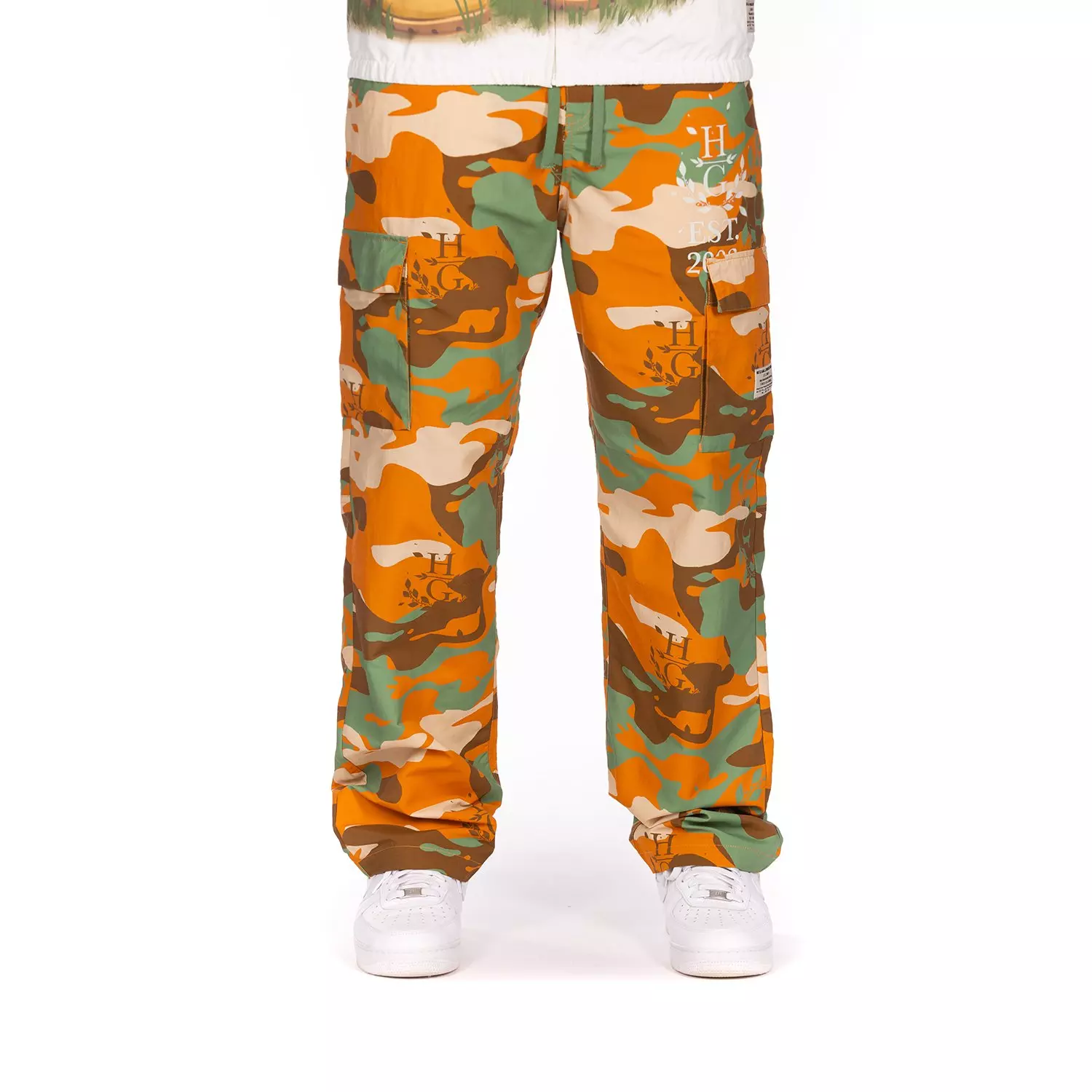 Hustle Gang Men's Nature Boy Pants-Camouflage - CAMOUFLAGE