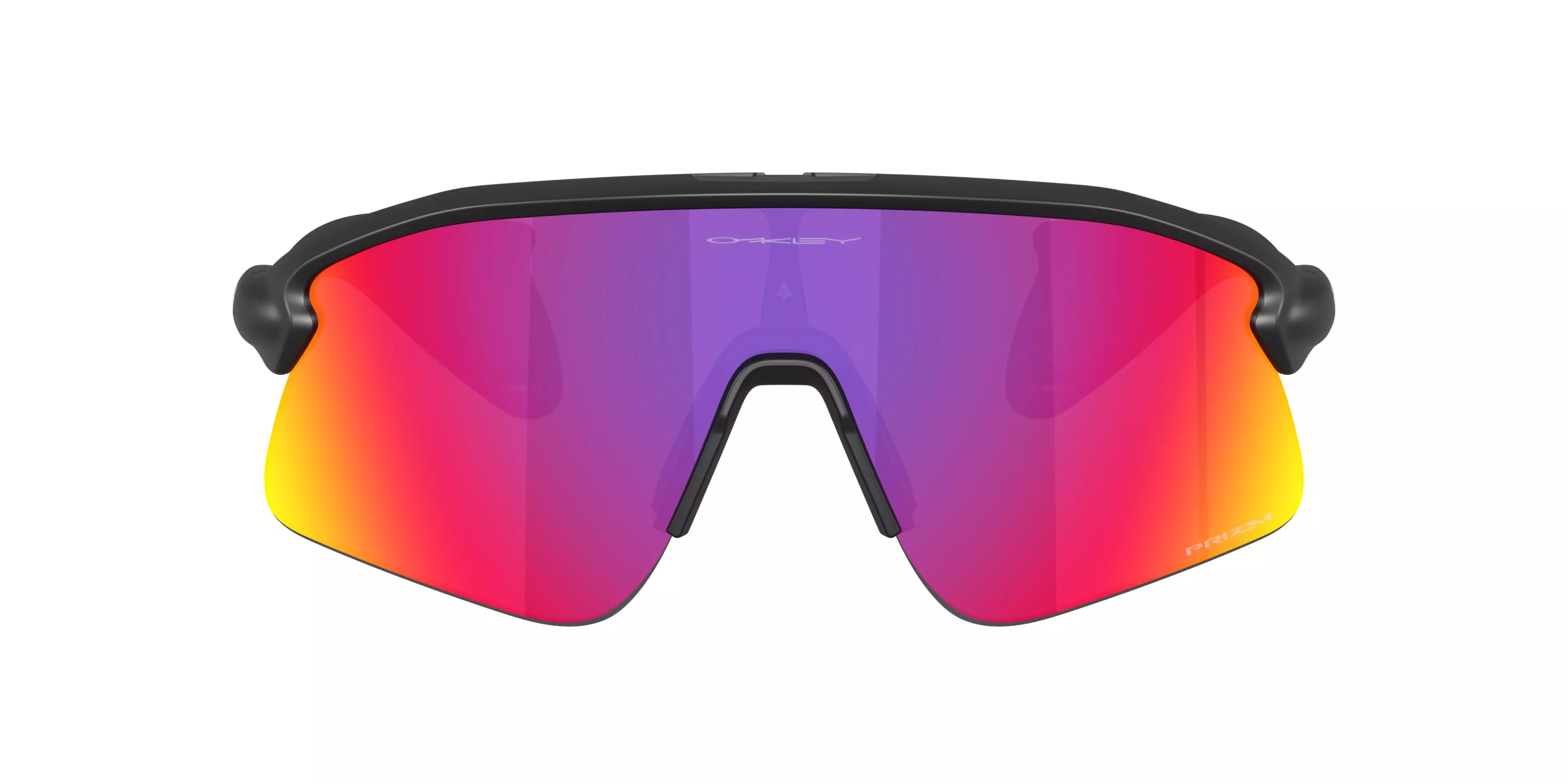 Oakley Stunt Devil Prizm Road Sunglasses – Matte Black - BLACK/PURPLE