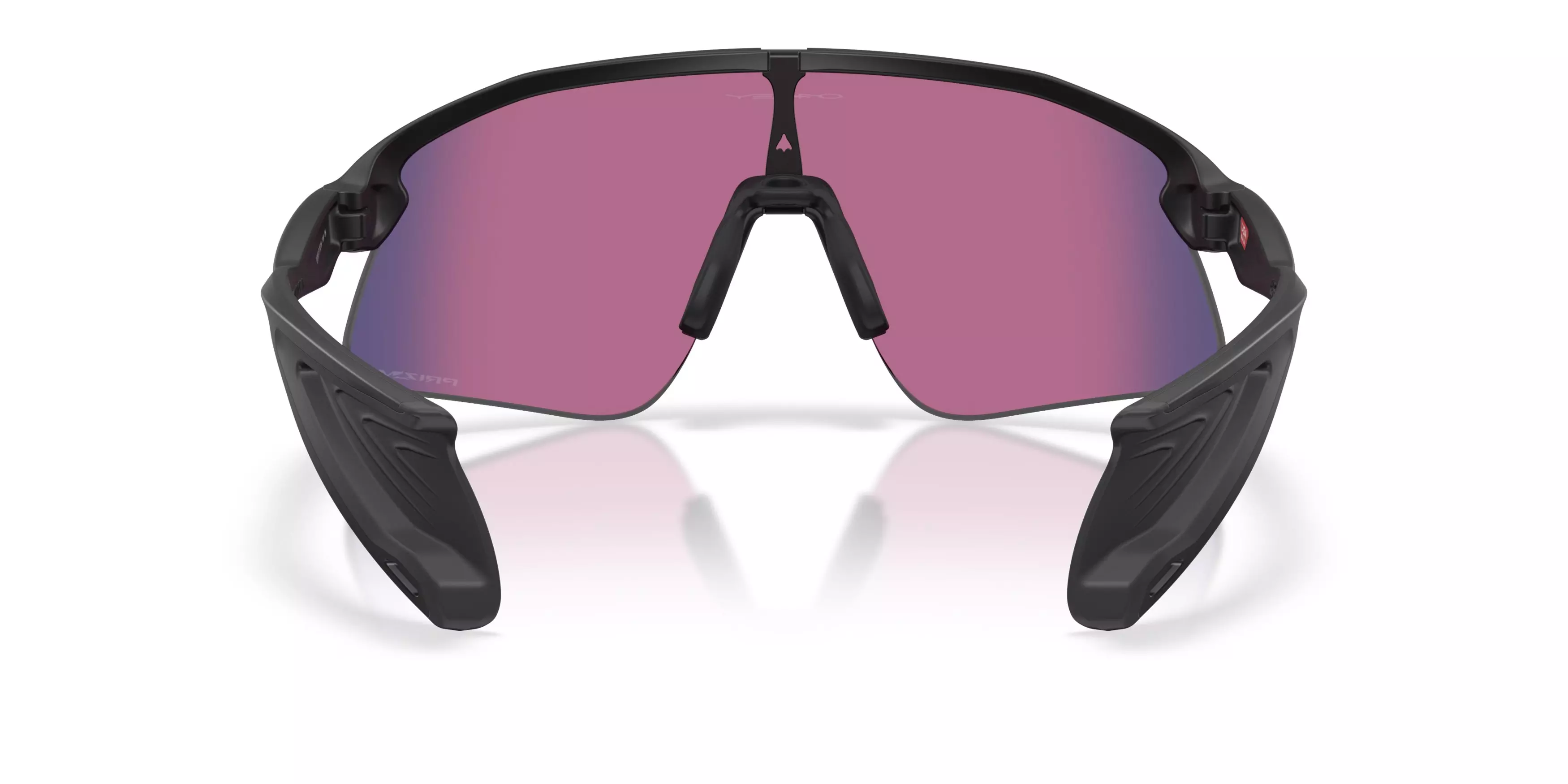 Oakley Stunt Devil Prizm Road Sunglasses – Matte Black - BLACK/PURPLE