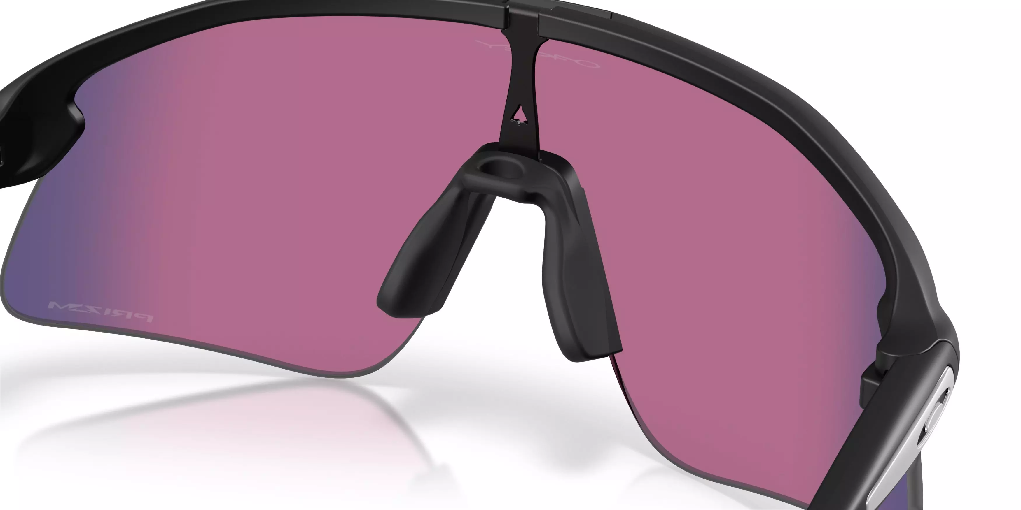 Oakley Stunt Devil Prizm Road Sunglasses – Matte Black - BLACK/PURPLE