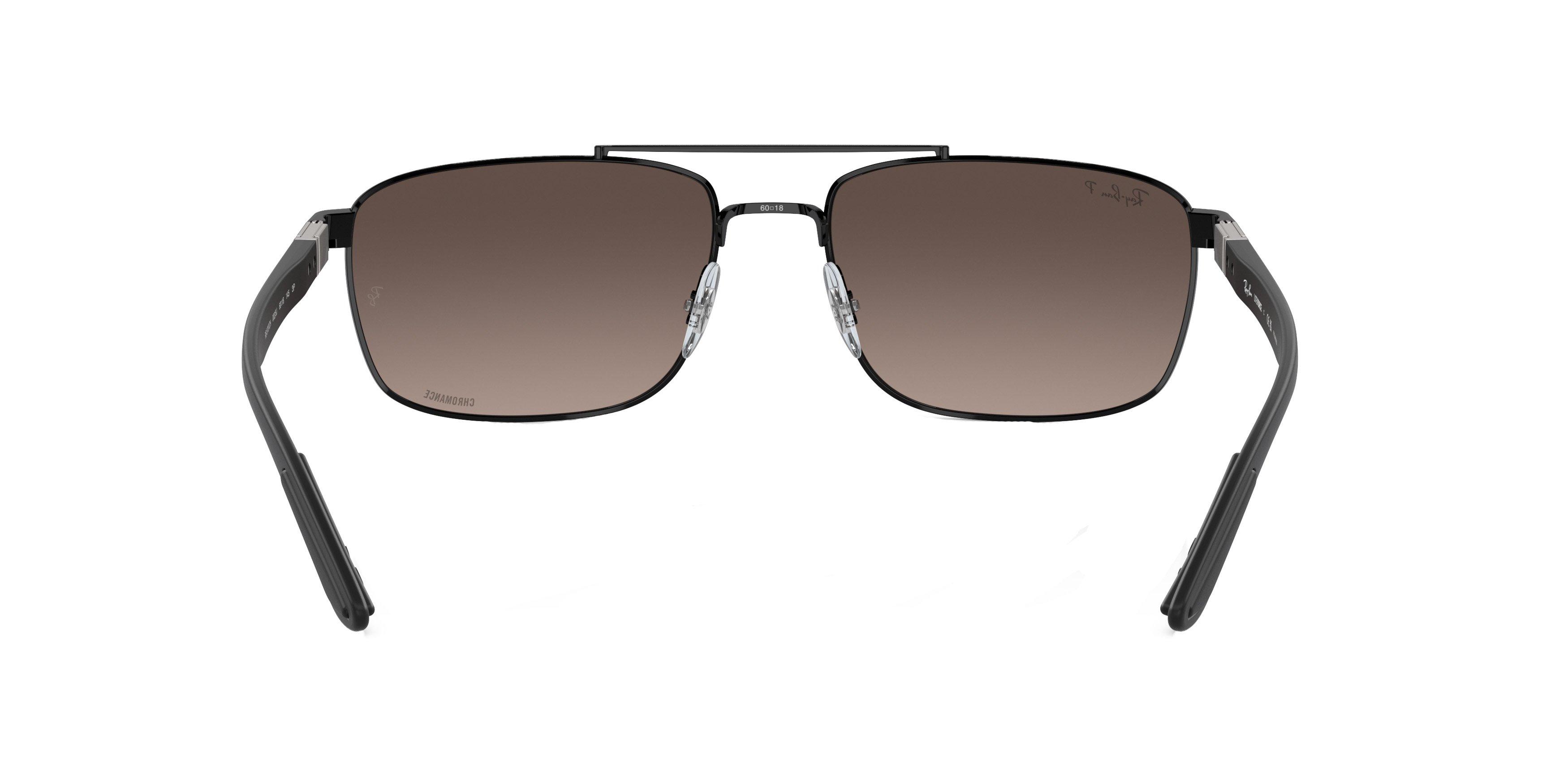 Ray-Ban 0RB3737CH Chromance Sunglasses - BLACK/SILVER Thumbnail View 2