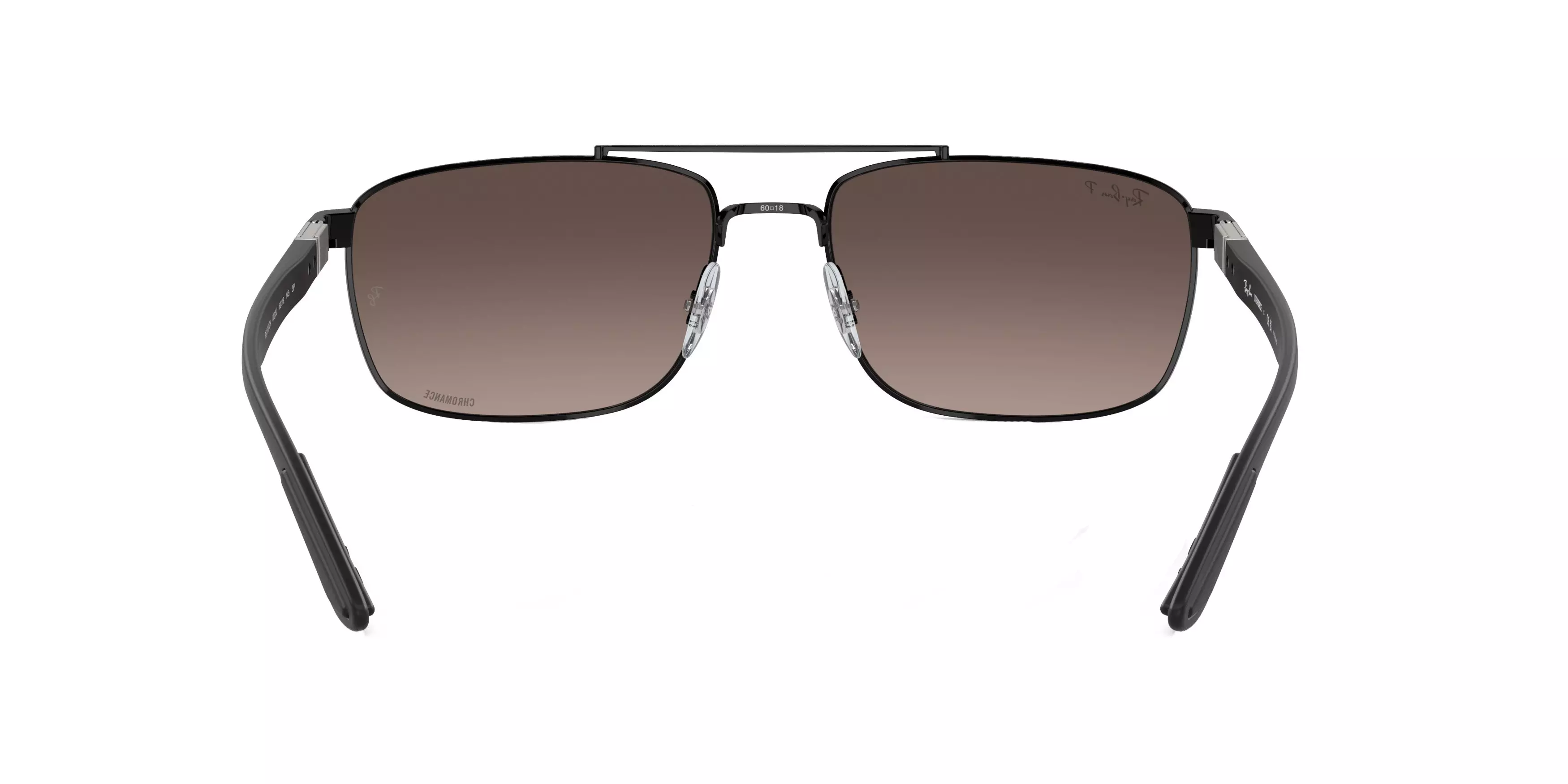 Ray-Ban 0RB3737CH Chromance Sunglasses - BLACK/SILVER