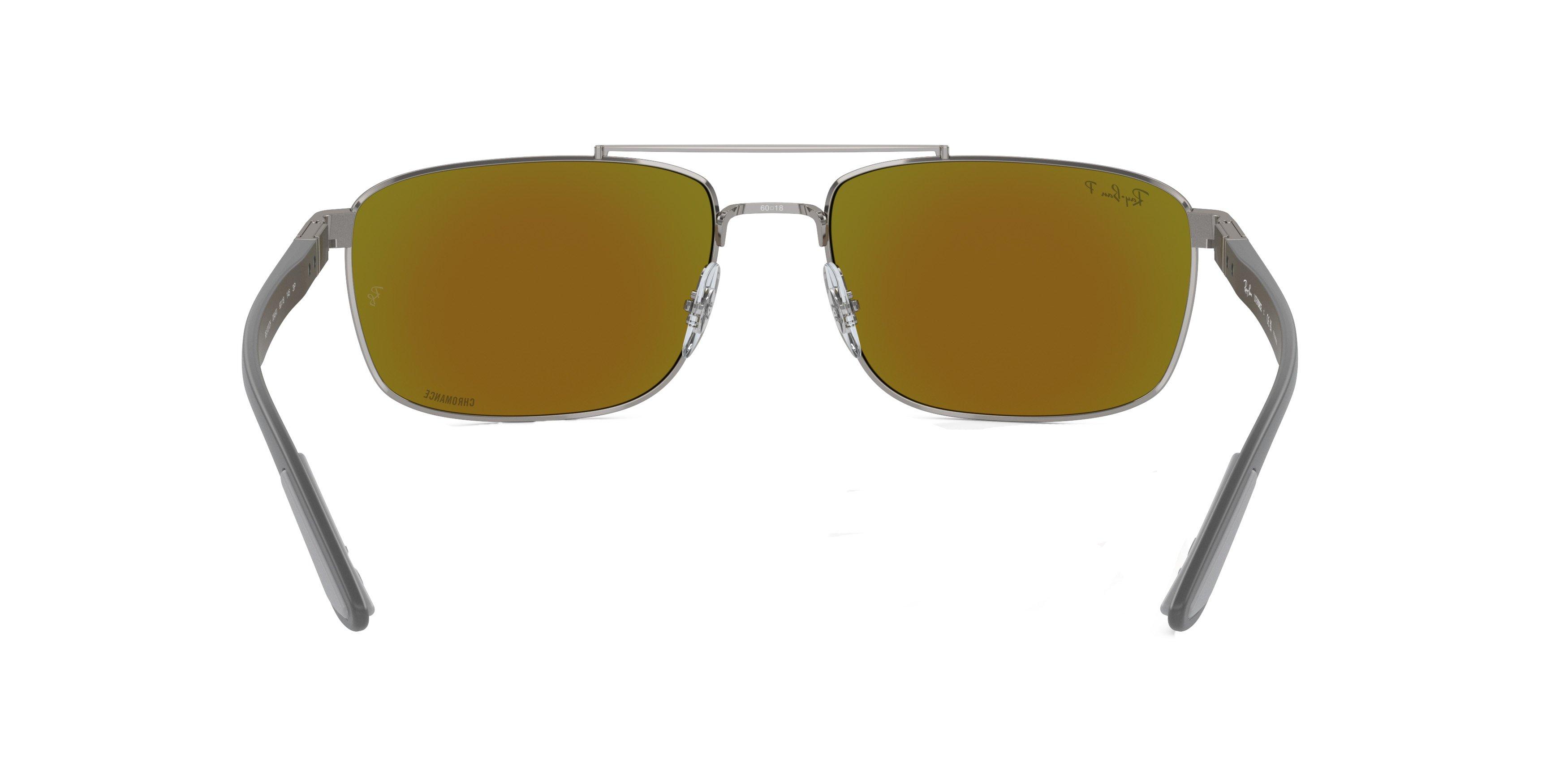 Ray-Ban 0RB3737CH Chromance Sunglasses - GREY/BLUE Thumbnail View 2