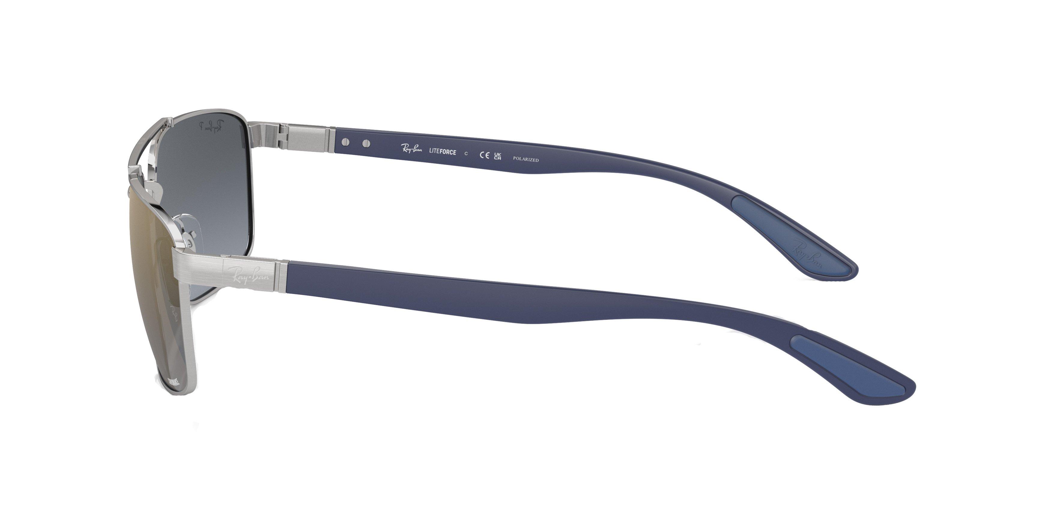 Ray-Ban 0RB3737CH Chromance Sunglasses - SILVER/GOLD Thumbnail View 5