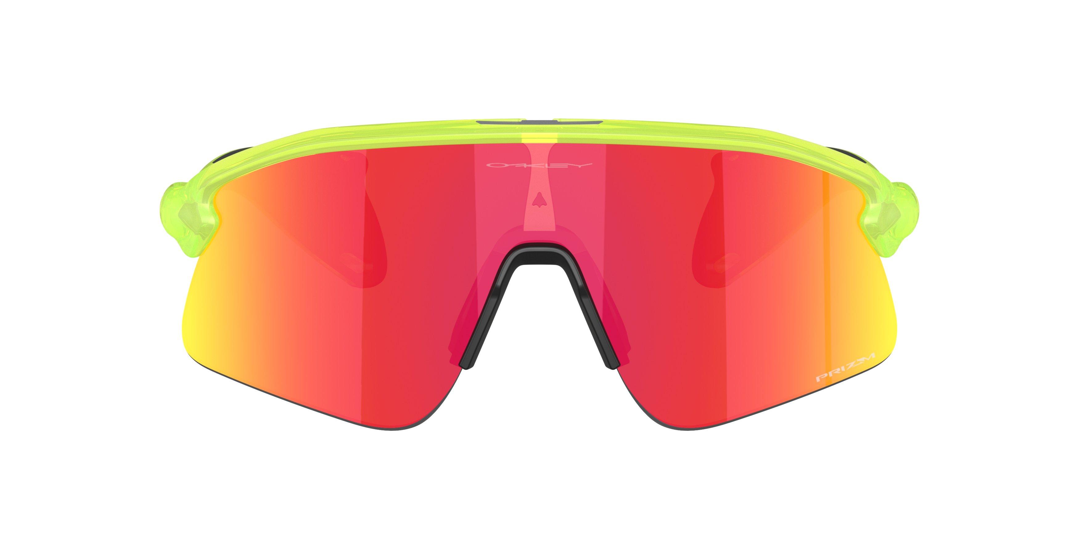 Oakley Stunt Devil Prizm Ruby Sunglasses &ndash; Matte Uranium - YELLOW/RED Thumbnail View 2