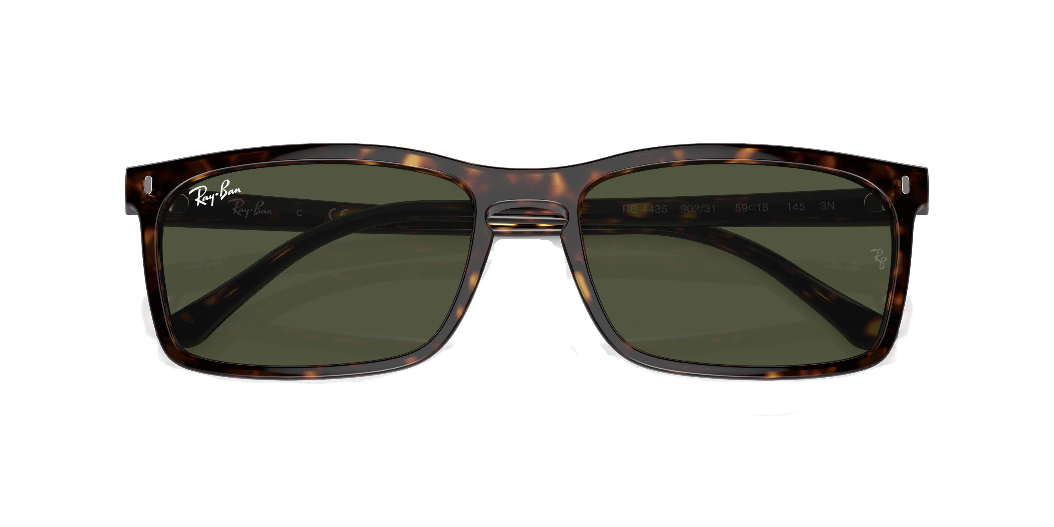 Ray-Ban 0RB4435 Sunglasses - BROWN/GREEN Thumbnail View 6