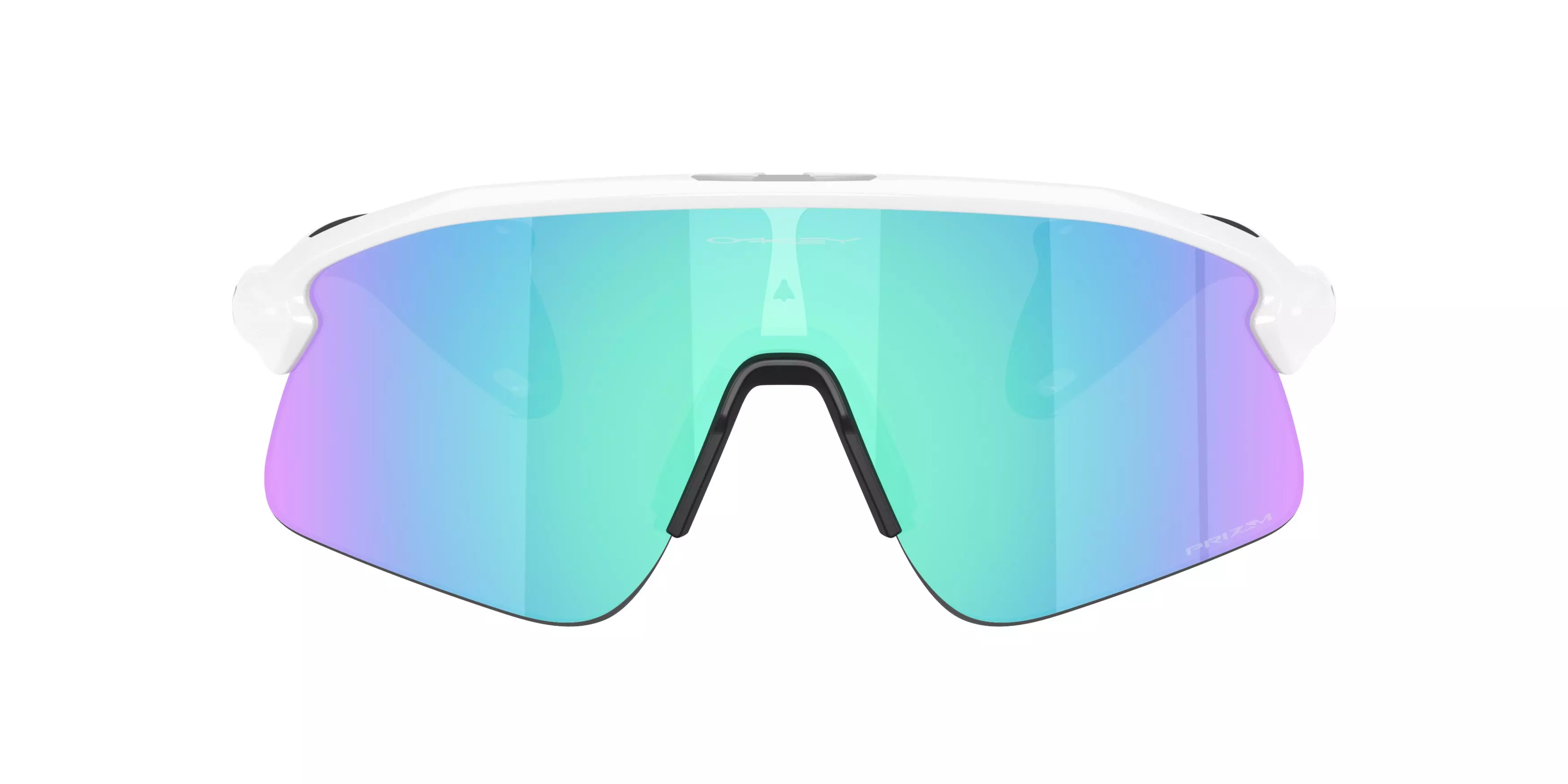 Oakley Stunt Devil Prizm Sapphire Sunglasses – Matte White - WHITE/BLUE