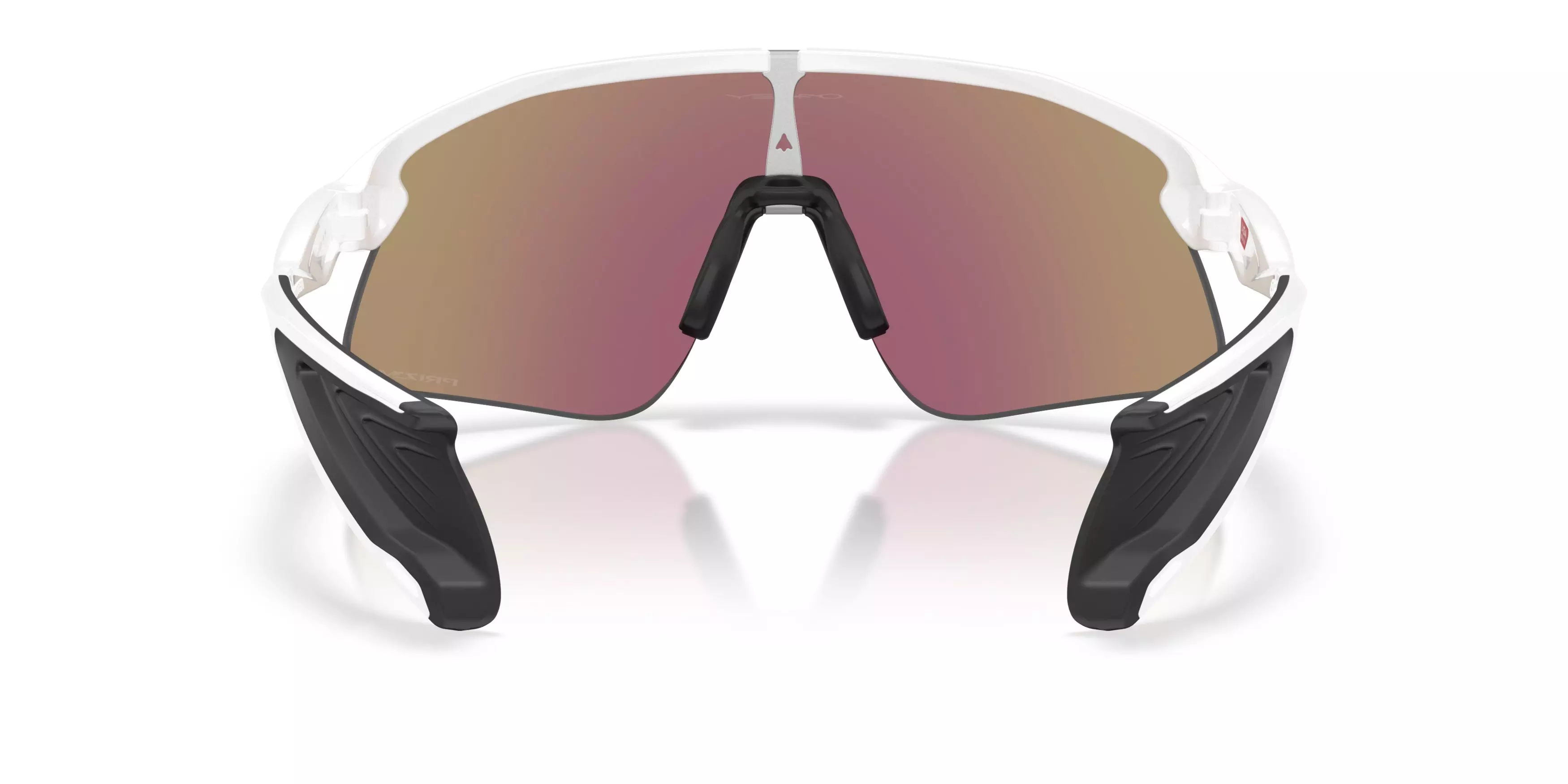Oakley Stunt Devil Prizm Sapphire Sunglasses – Matte White - WHITE/BLUE
