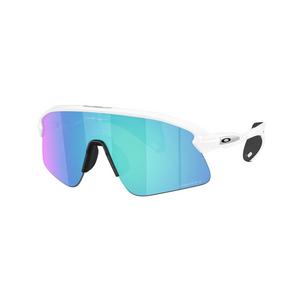 Oakley Stunt Devil Prizm Sapphire Sunglasses – Matte White