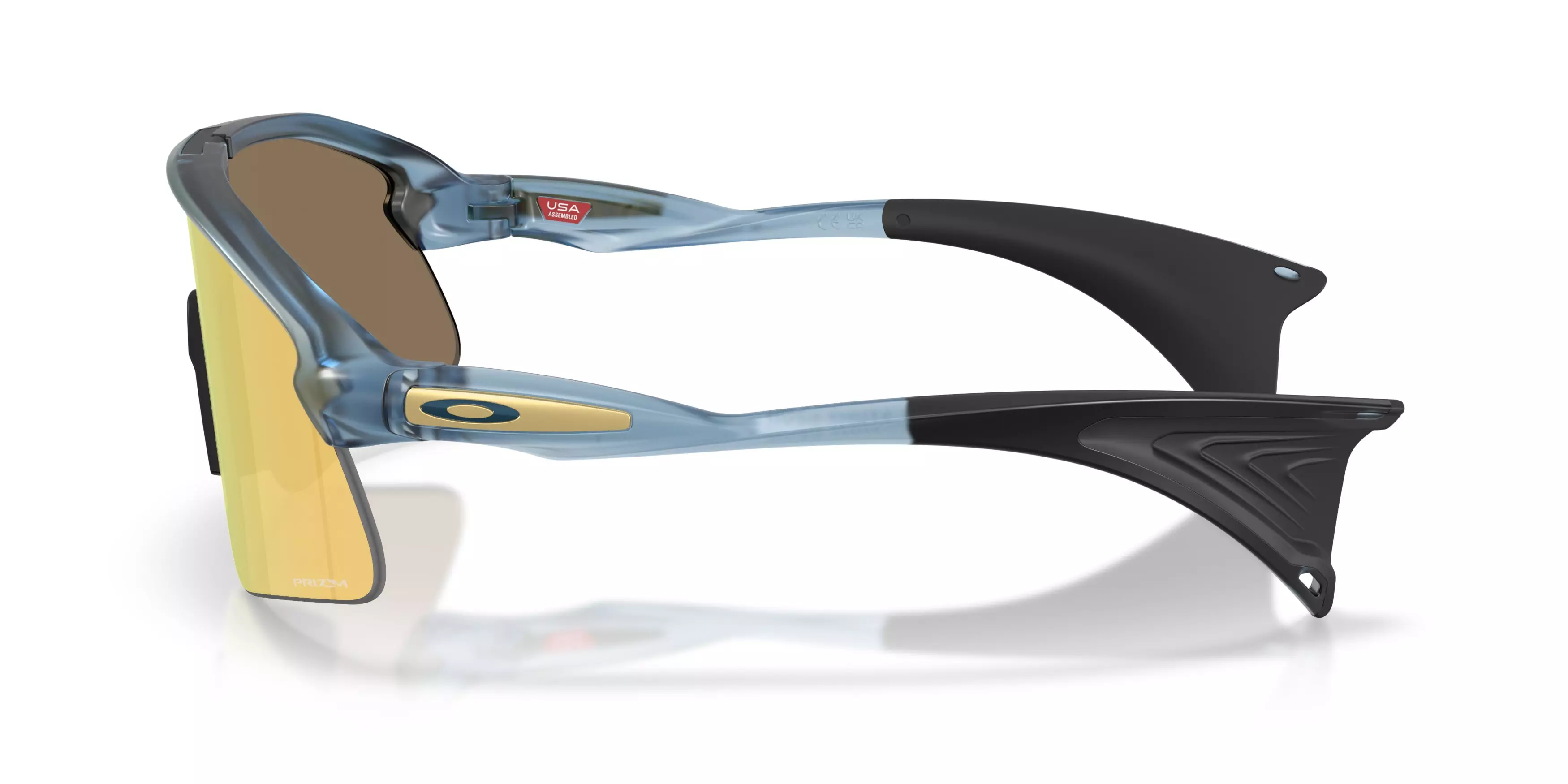 Oakley Stunt Devil Prizm 24K – Matte Transparent Abyss - BLACK/GOLD