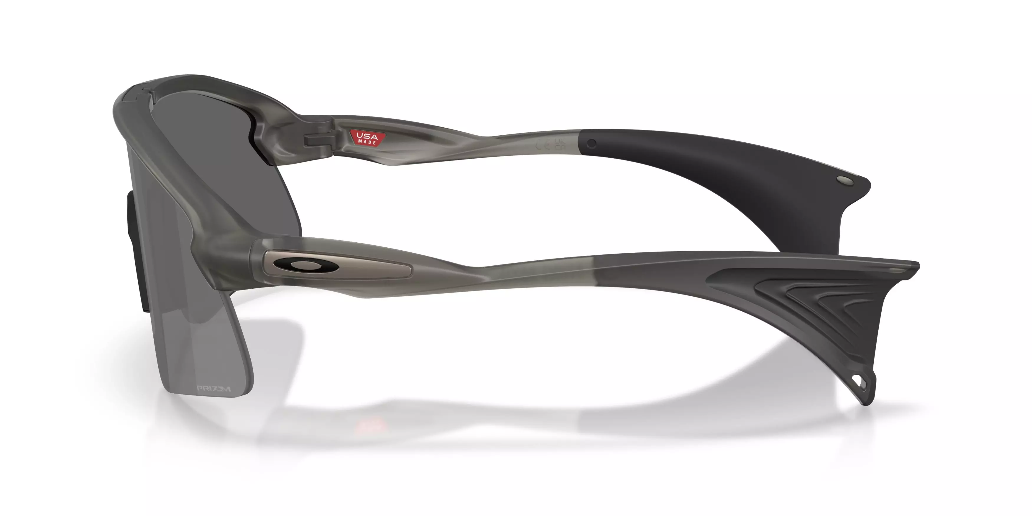 Oakley Stunt Devil S Prizm Black Sunglasses – Grey Smoke - GREY/BLACK