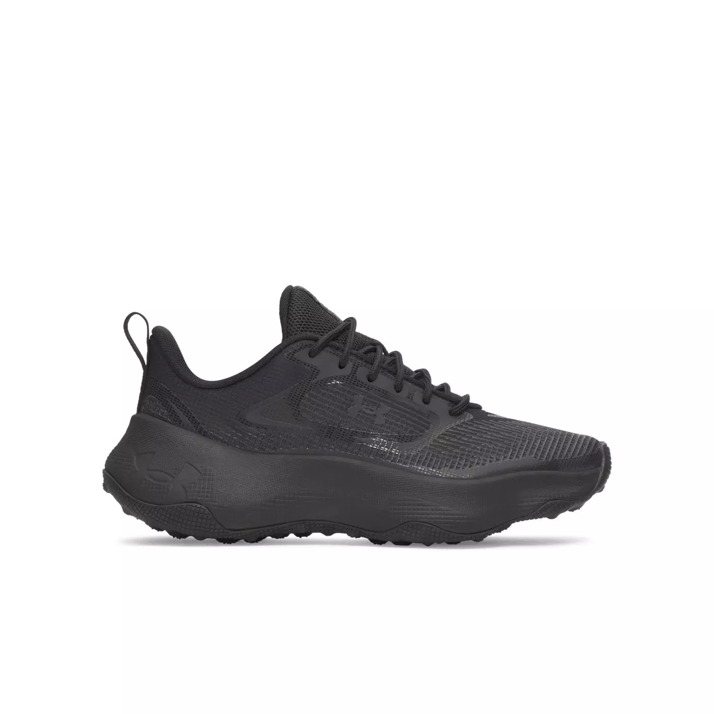 Under Armour Pulse "Black" Grade School Boys' Running Shoe - BLACK