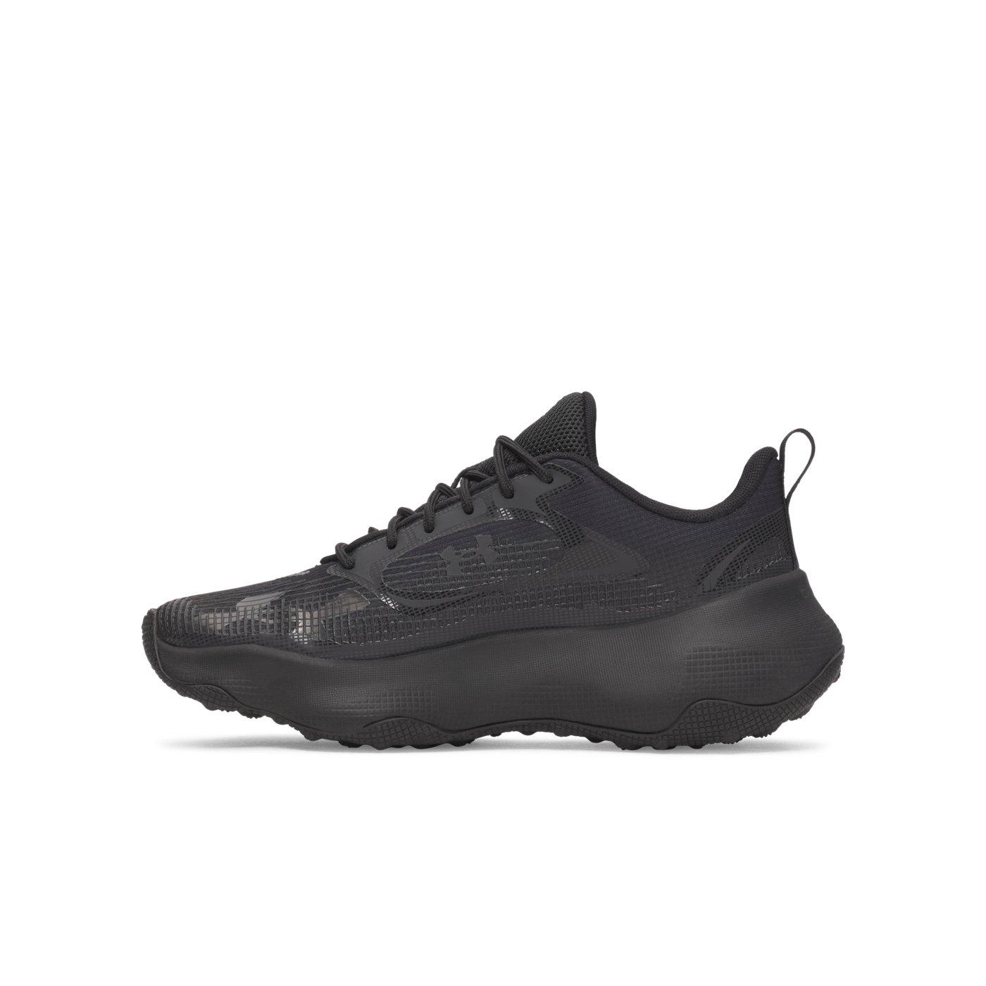 Under Armour Pulse "Black" Grade School Boys' Running Shoe - BLACK