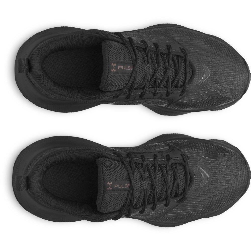 Under Armour Pulse "Black" Grade School Boys' Running Shoe - BLACK