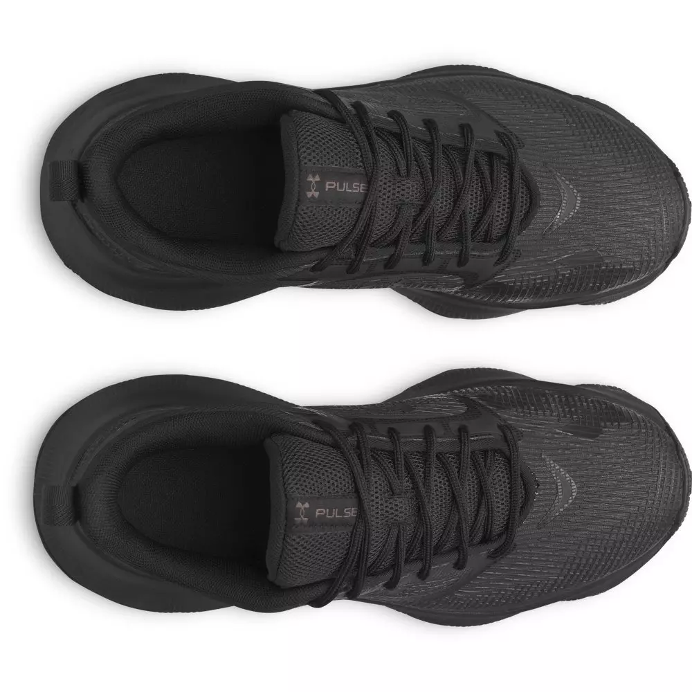 Under Armour Pulse "Black" Grade School Boys' Running Shoe - BLACK