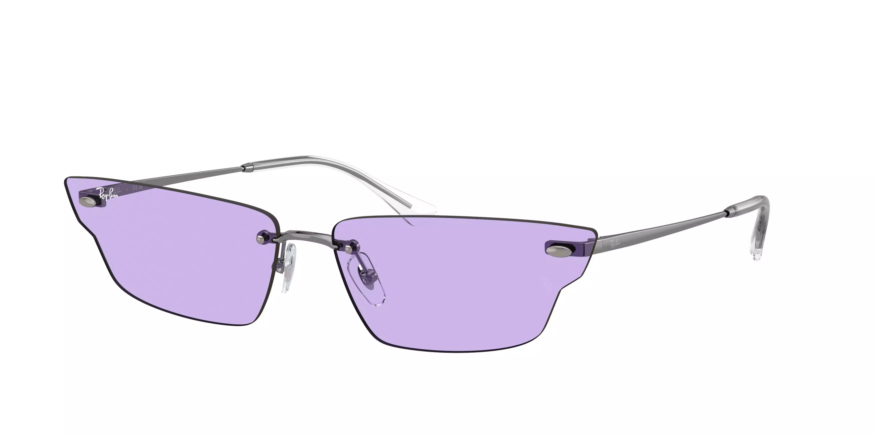 Ray-Ban Anh Polyamide Sunglasses - GREY/PURPLE