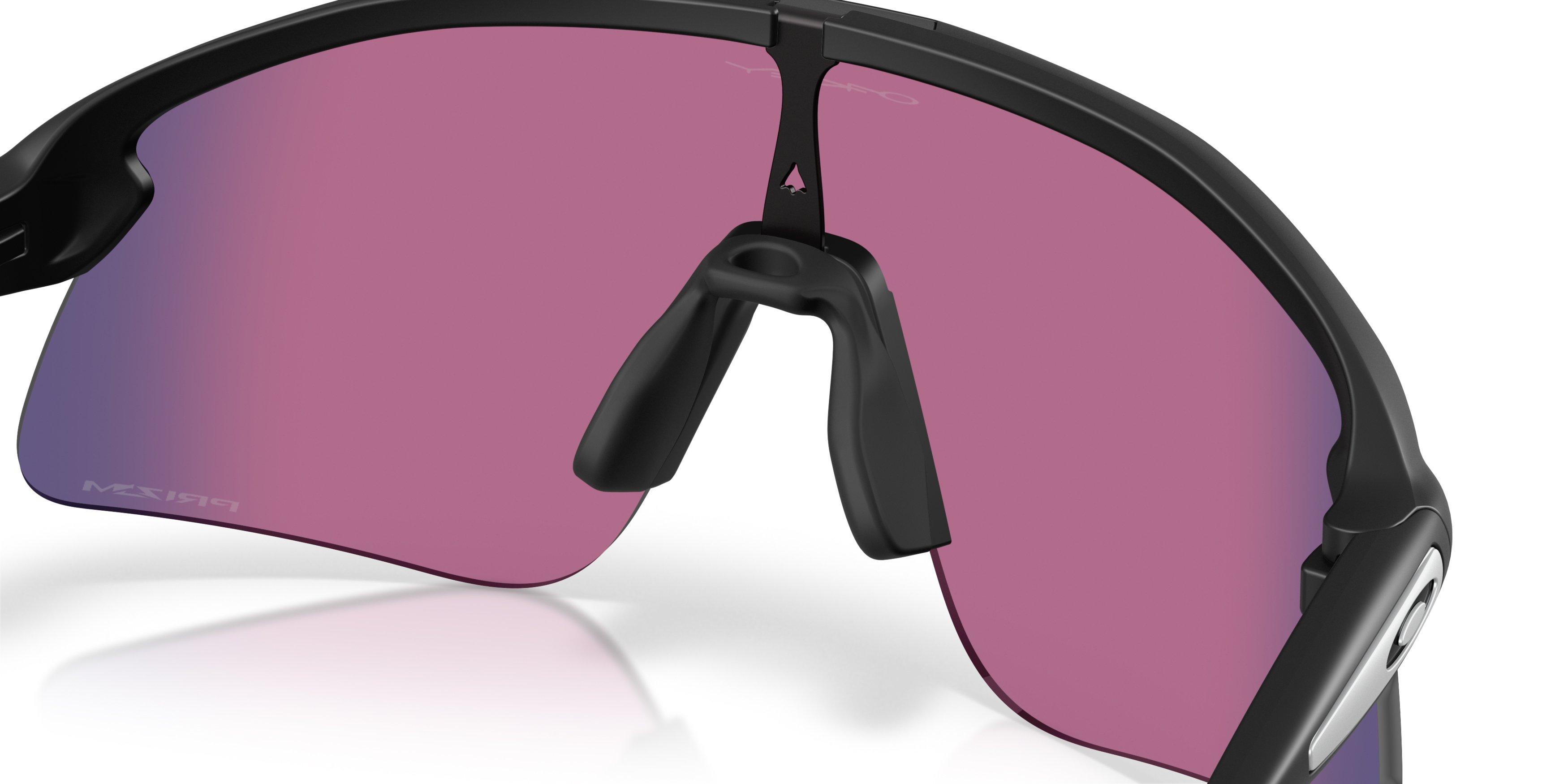 Oakley Stunt Devil S Prizm Road Sunglasses &ndash; Matte Black - BLACK/PURPLE Thumbnail View 5