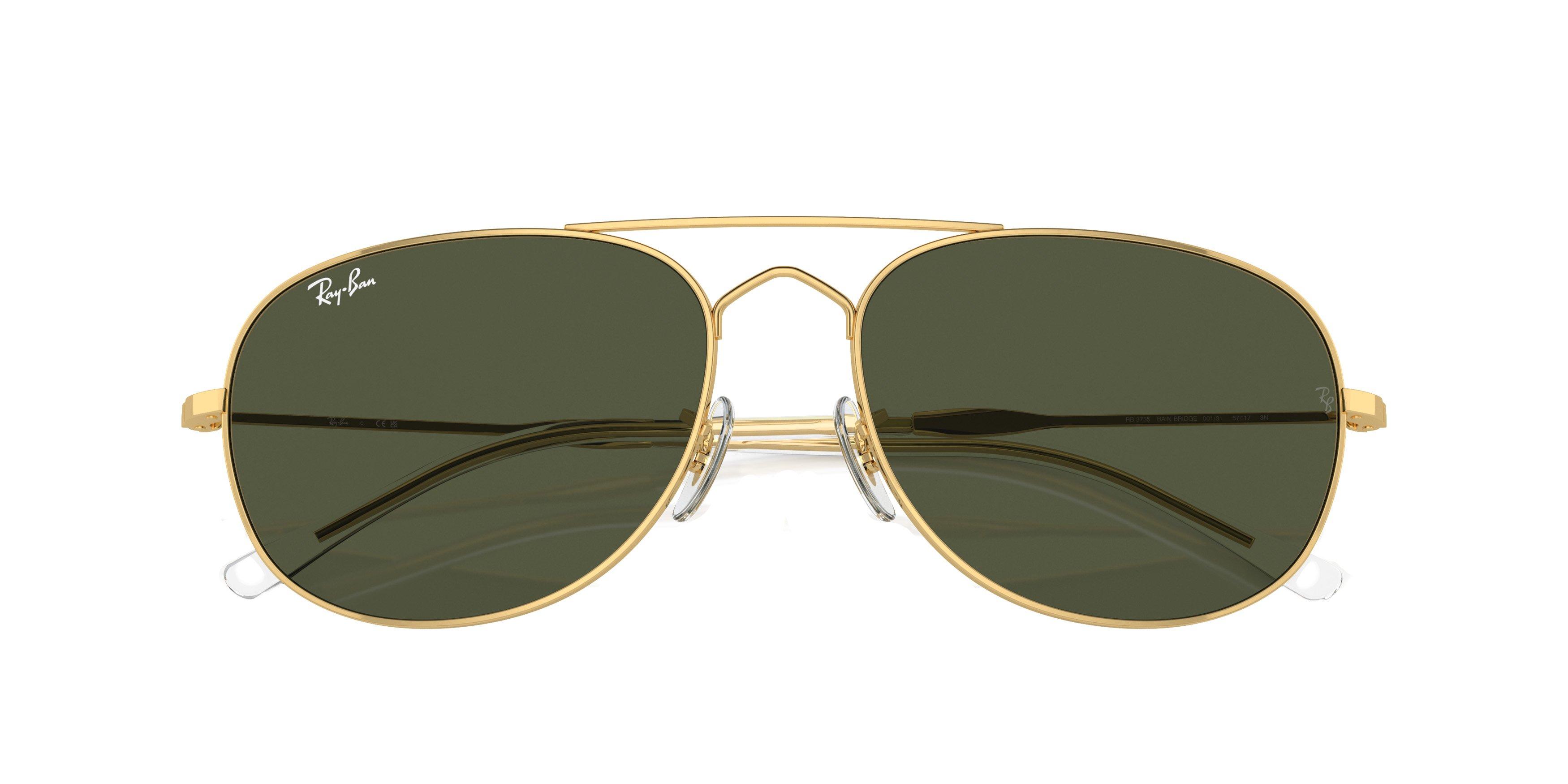 Ray-Ban Bain Bridge Sunglasses - GOLD Thumbnail View 6