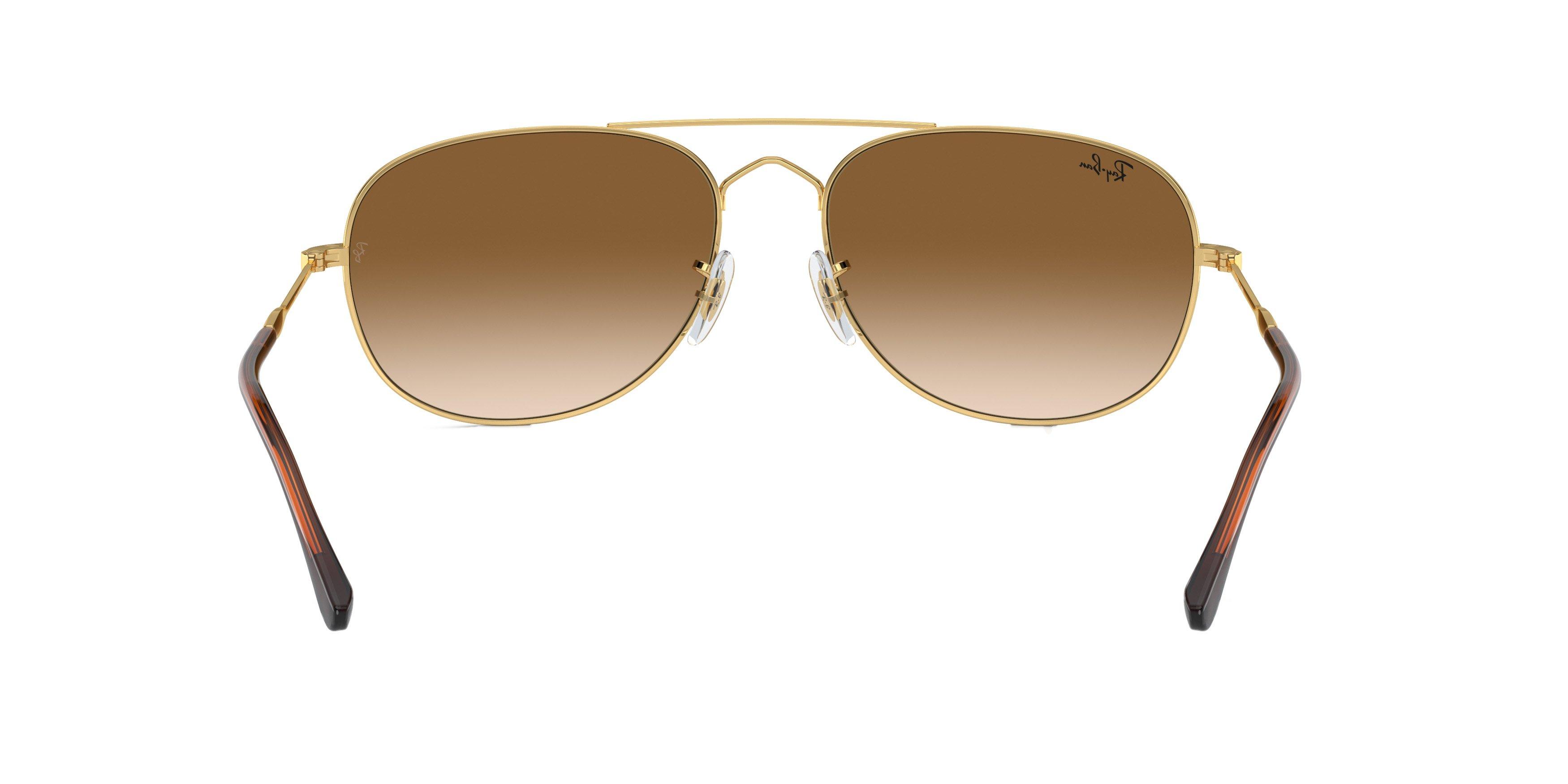 Ray-Ban Bain Bridge Sunglasses - GOLD/BROWN Thumbnail View 2
