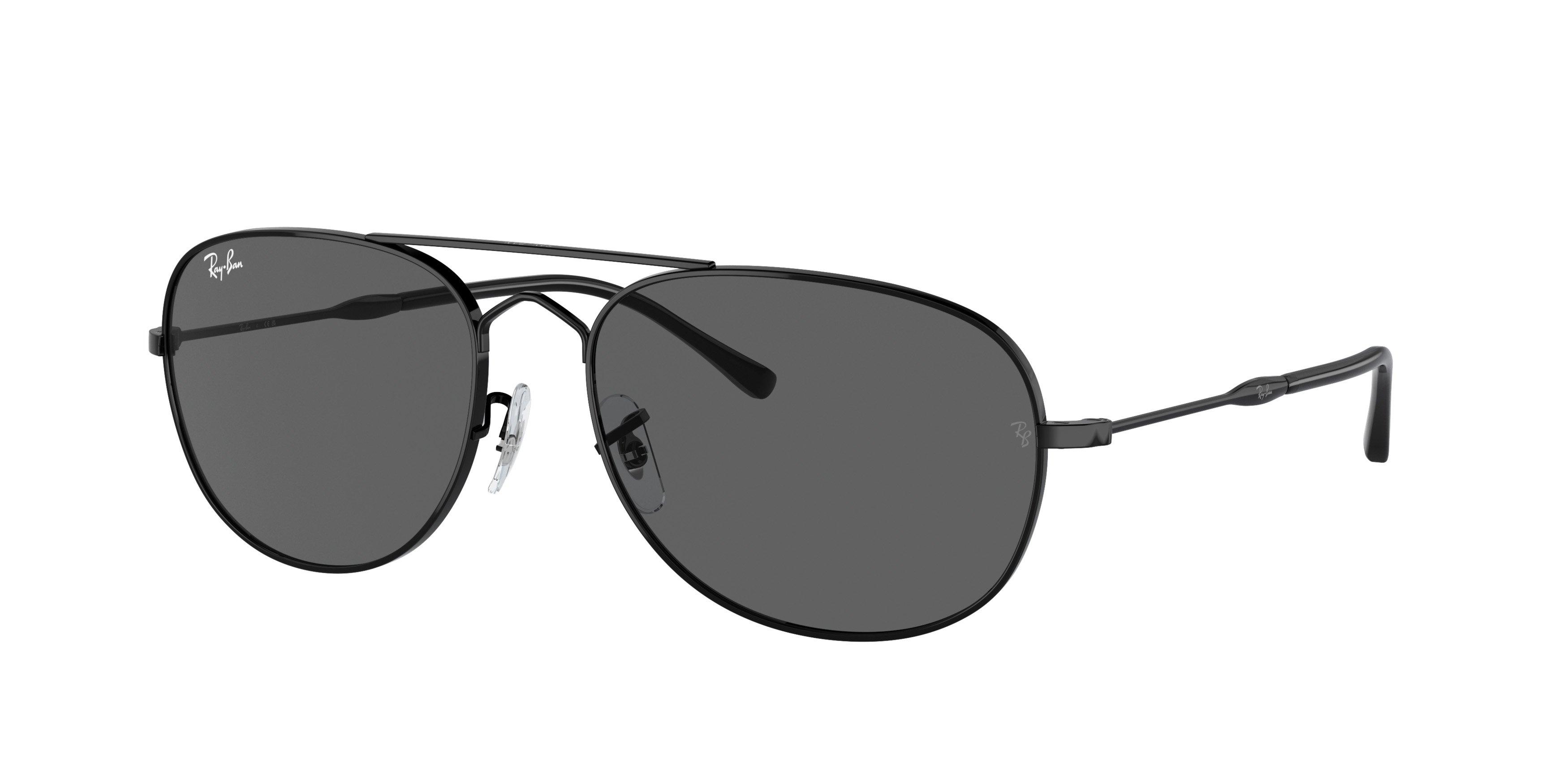 Ray-Ban Bain Bridge Sunglasses - BLACK/GREY Thumbnail View 1