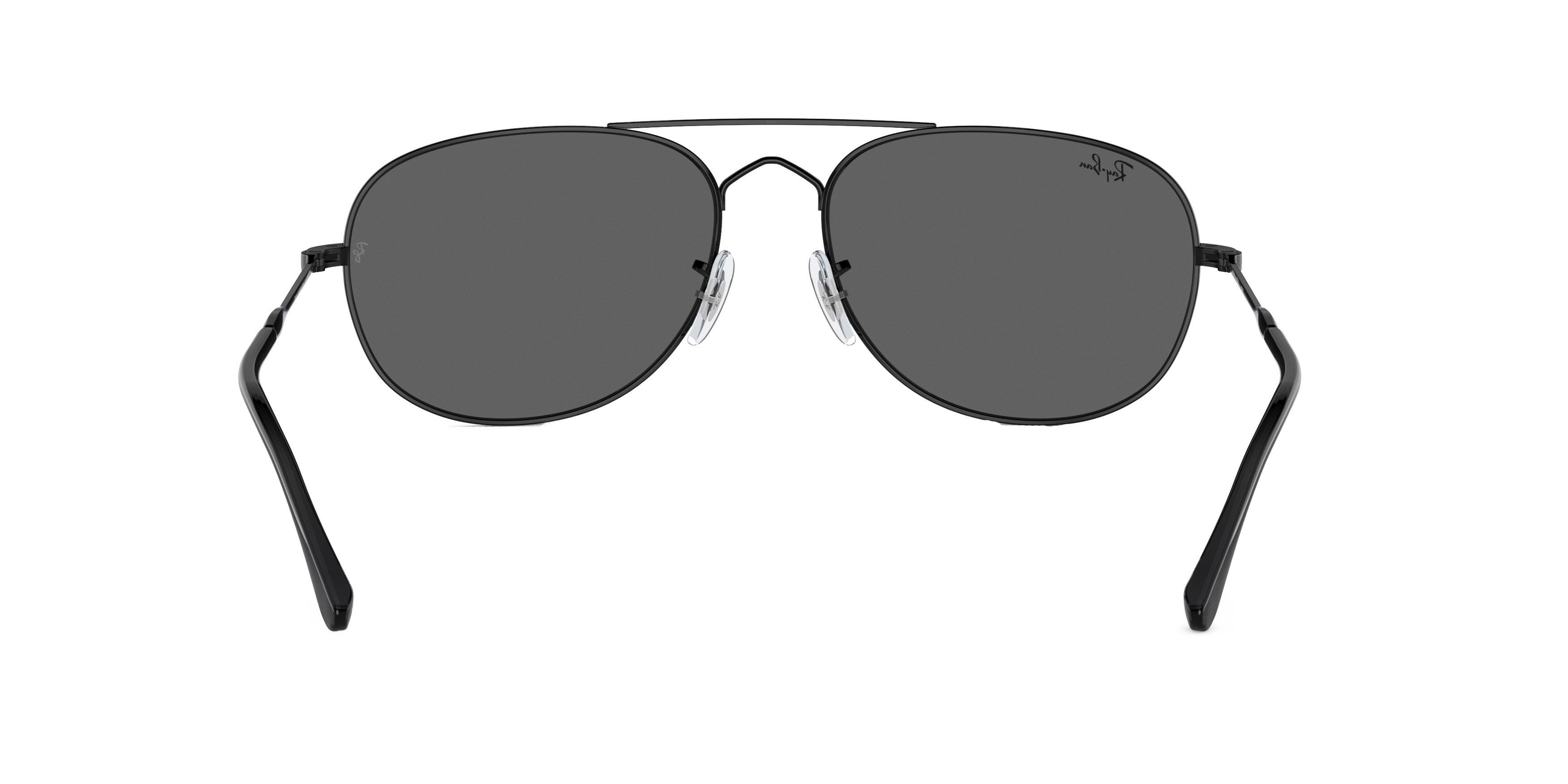 Ray-Ban Bain Bridge Sunglasses - BLACK/GREY Thumbnail View 2