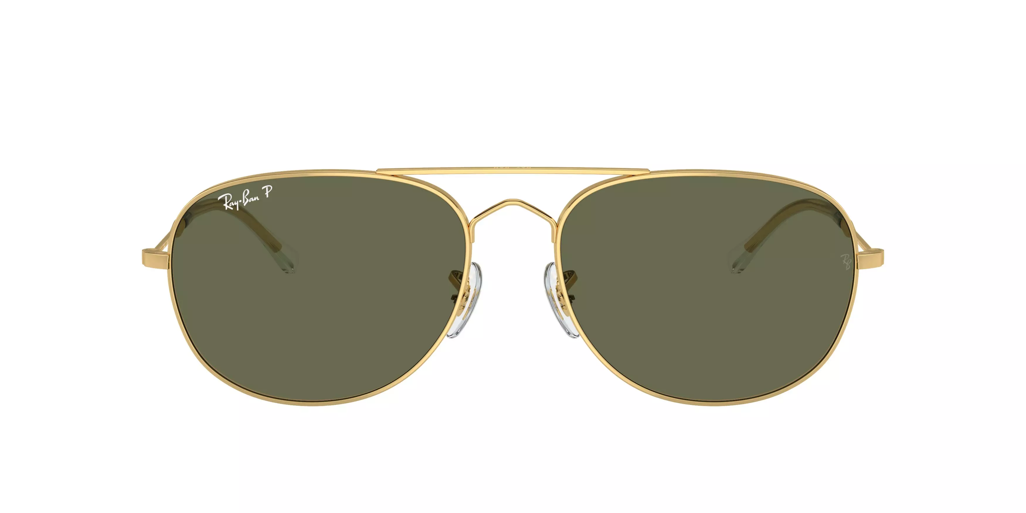 Ray-Ban Bain Bridge Sunglasses - GOLD/GREEN