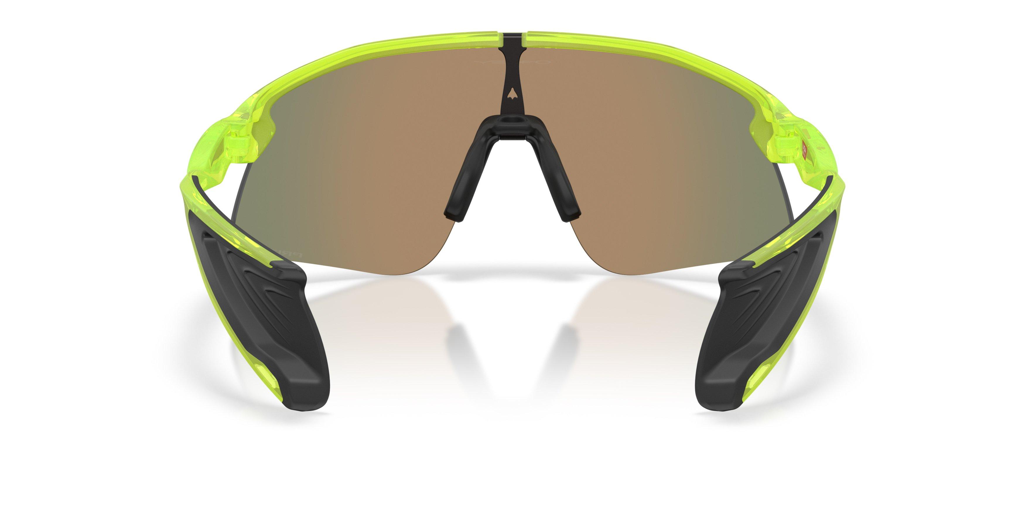 Oakley Stunt Devil S Prizm Ruby Sunglasses &ndash; Matte Uranium - YELLOW/RED Thumbnail View 3
