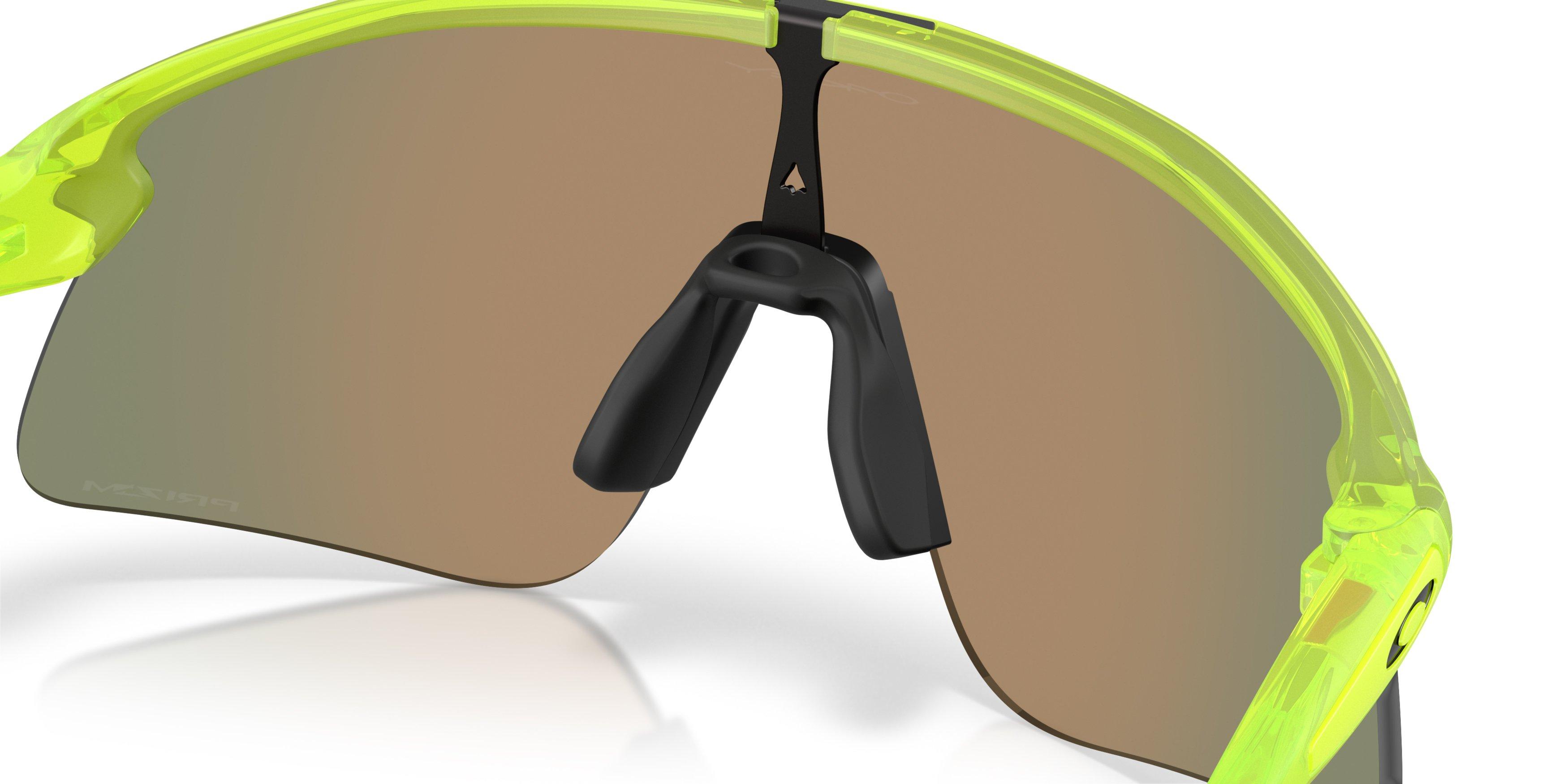 Oakley Stunt Devil S Prizm Ruby Sunglasses &ndash; Matte Uranium - YELLOW/RED Thumbnail View 5