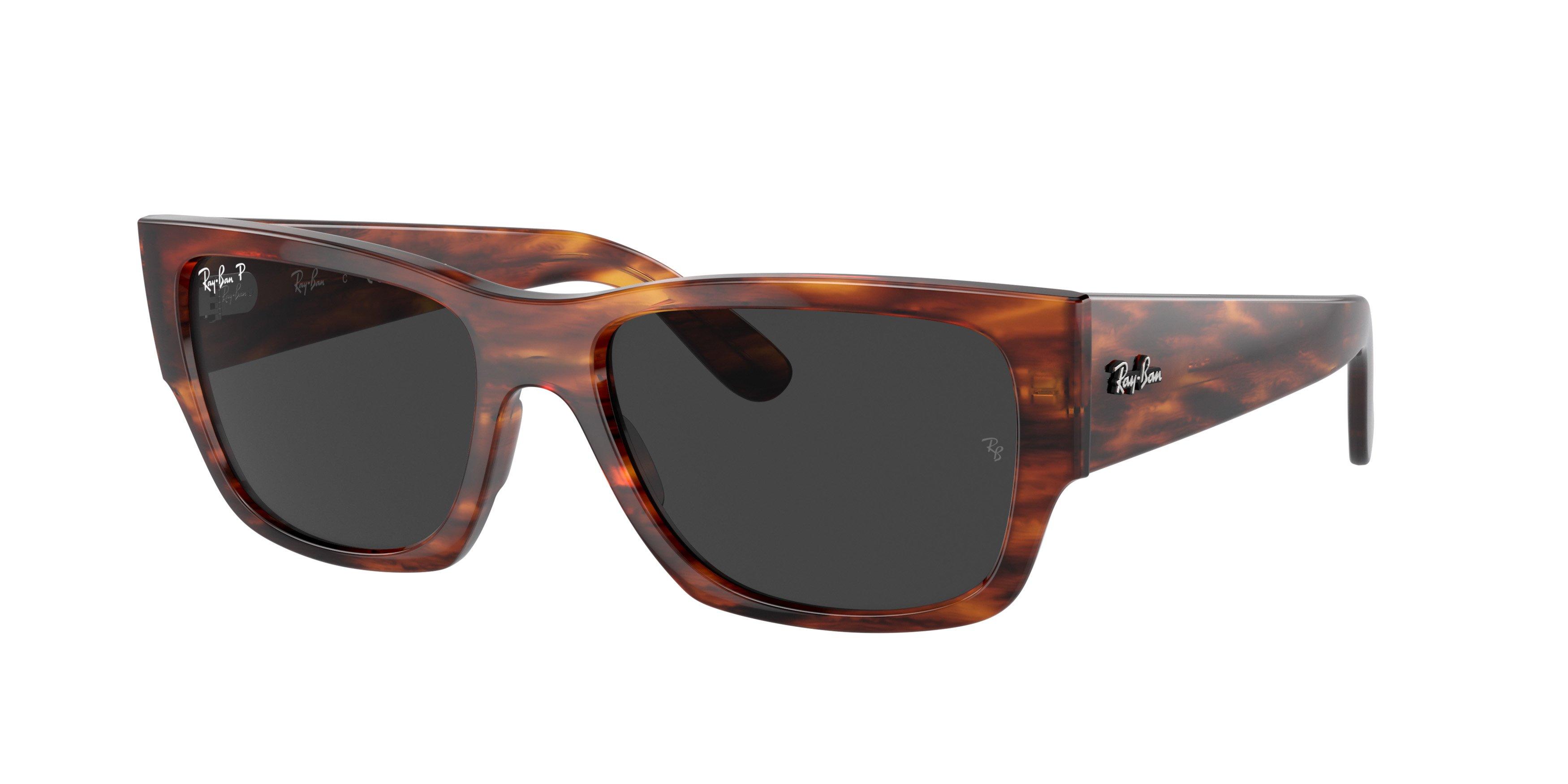 Ray-Ban Carlos Sunglasses - BROWN/GREY Thumbnail View 1