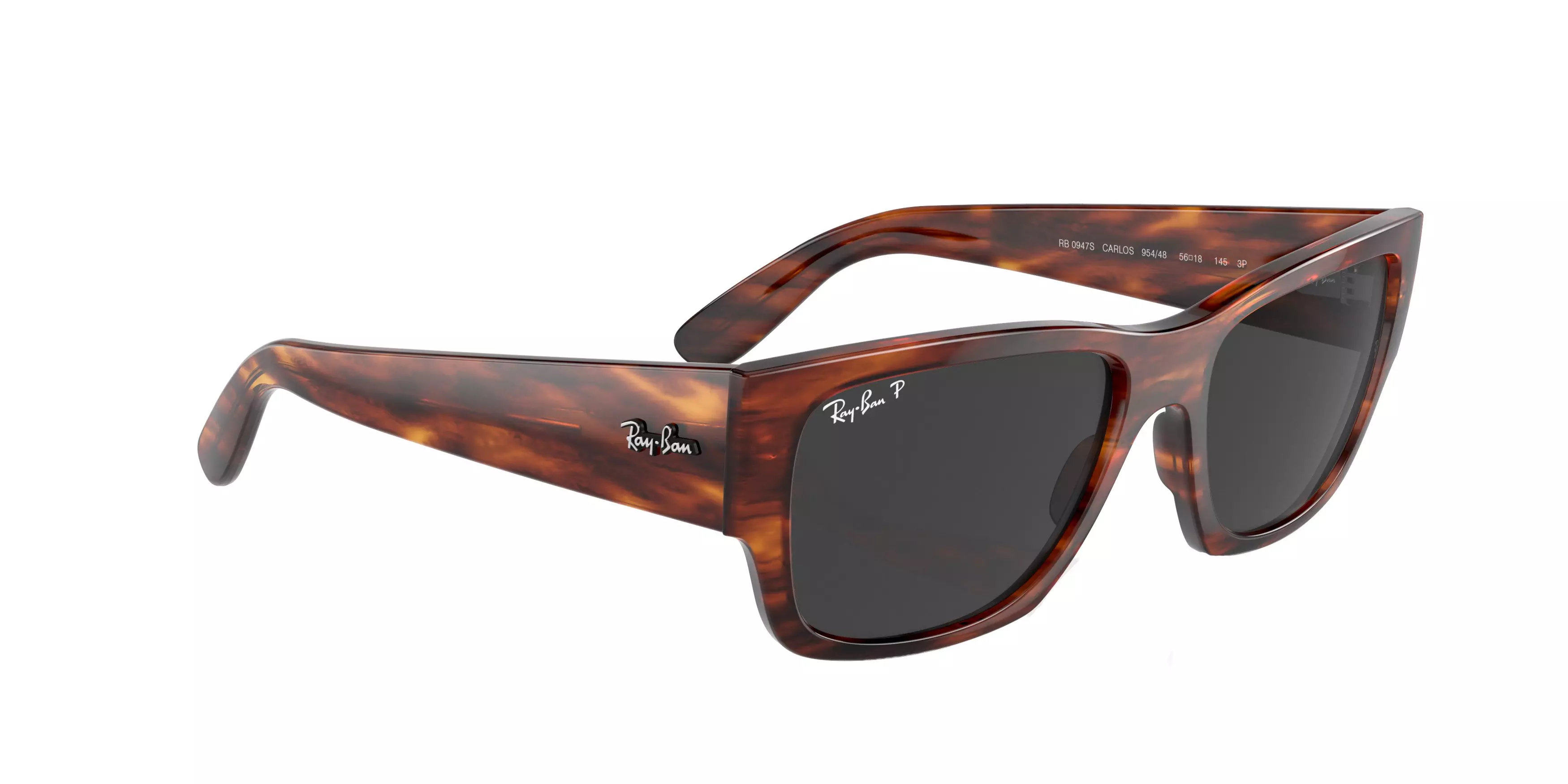 Ray-Ban Carlos Sunglasses - BROWN/GREY