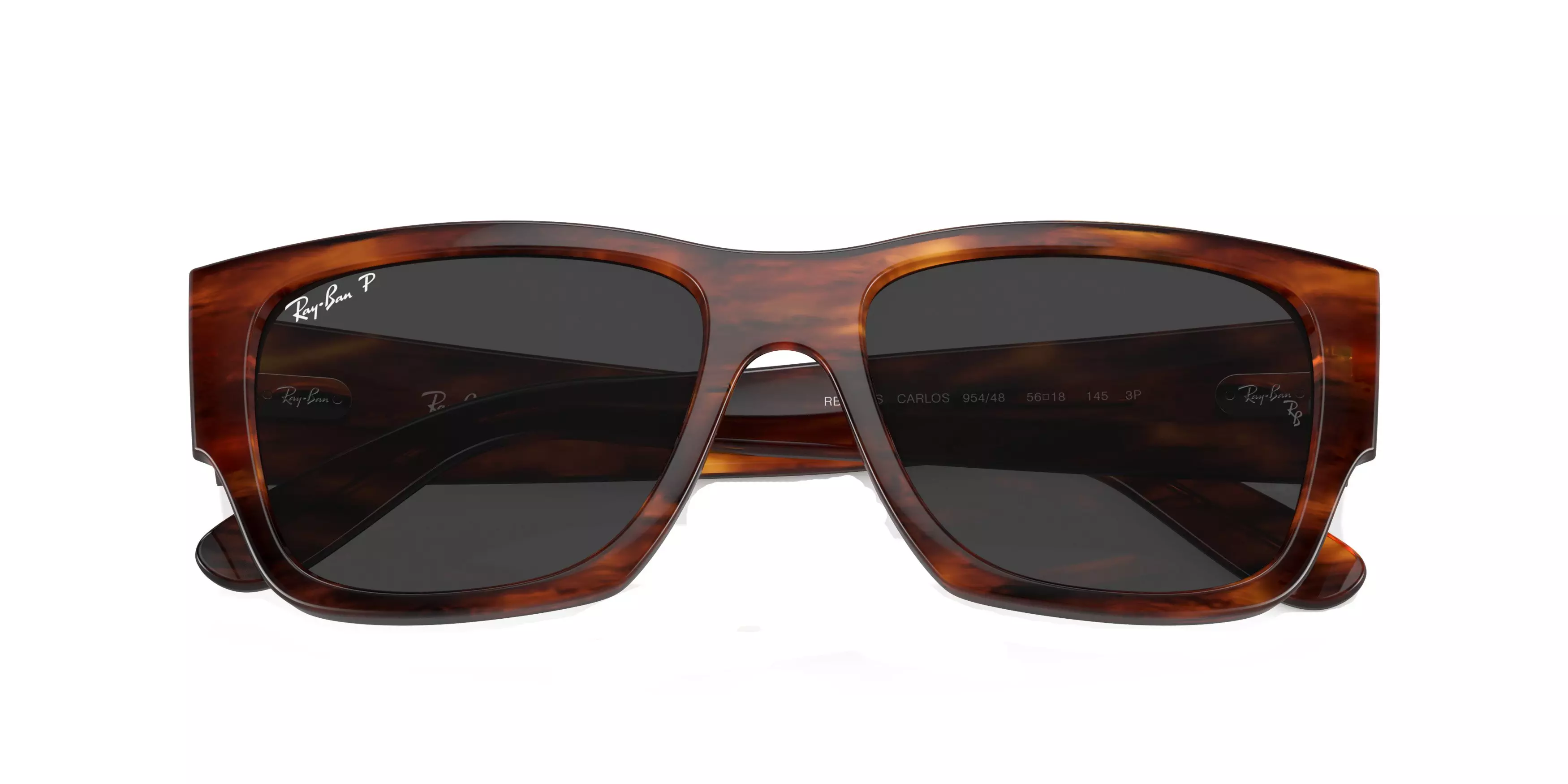 Ray-Ban Carlos Sunglasses - BROWN/GREY