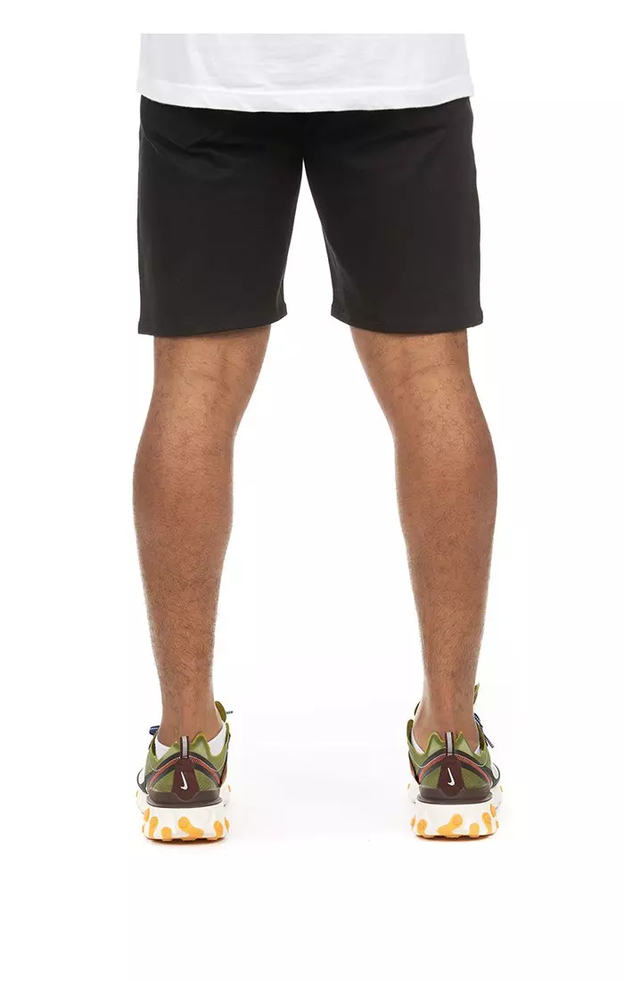 Hustle Gang Men's Inkwell Shorts-Black - BLACK