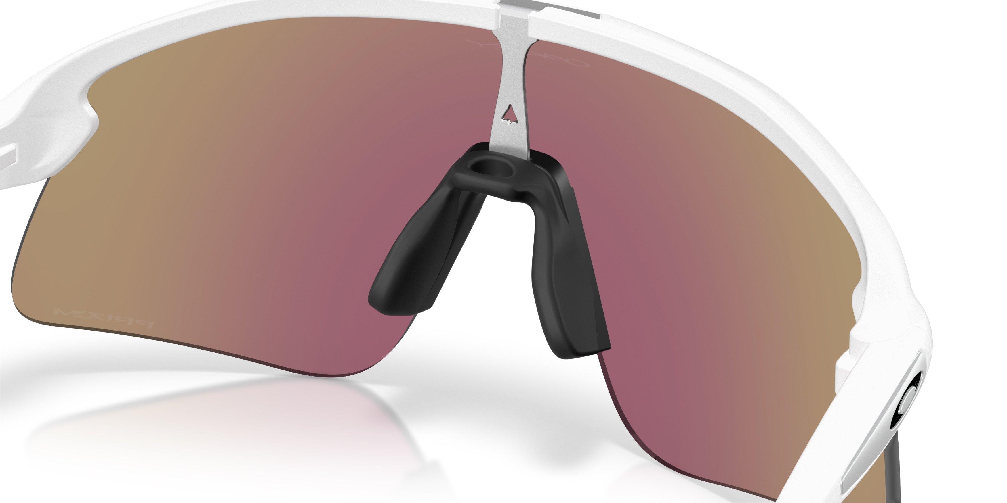 Oakley Stunt Devil S Prizm Sapphire Sunglasses &ndash; Matte White - WHITE/BLUE Thumbnail View 5