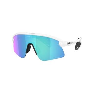 Oakley Stunt Devil S Prizm Sapphire Sunglasses – Matte White
