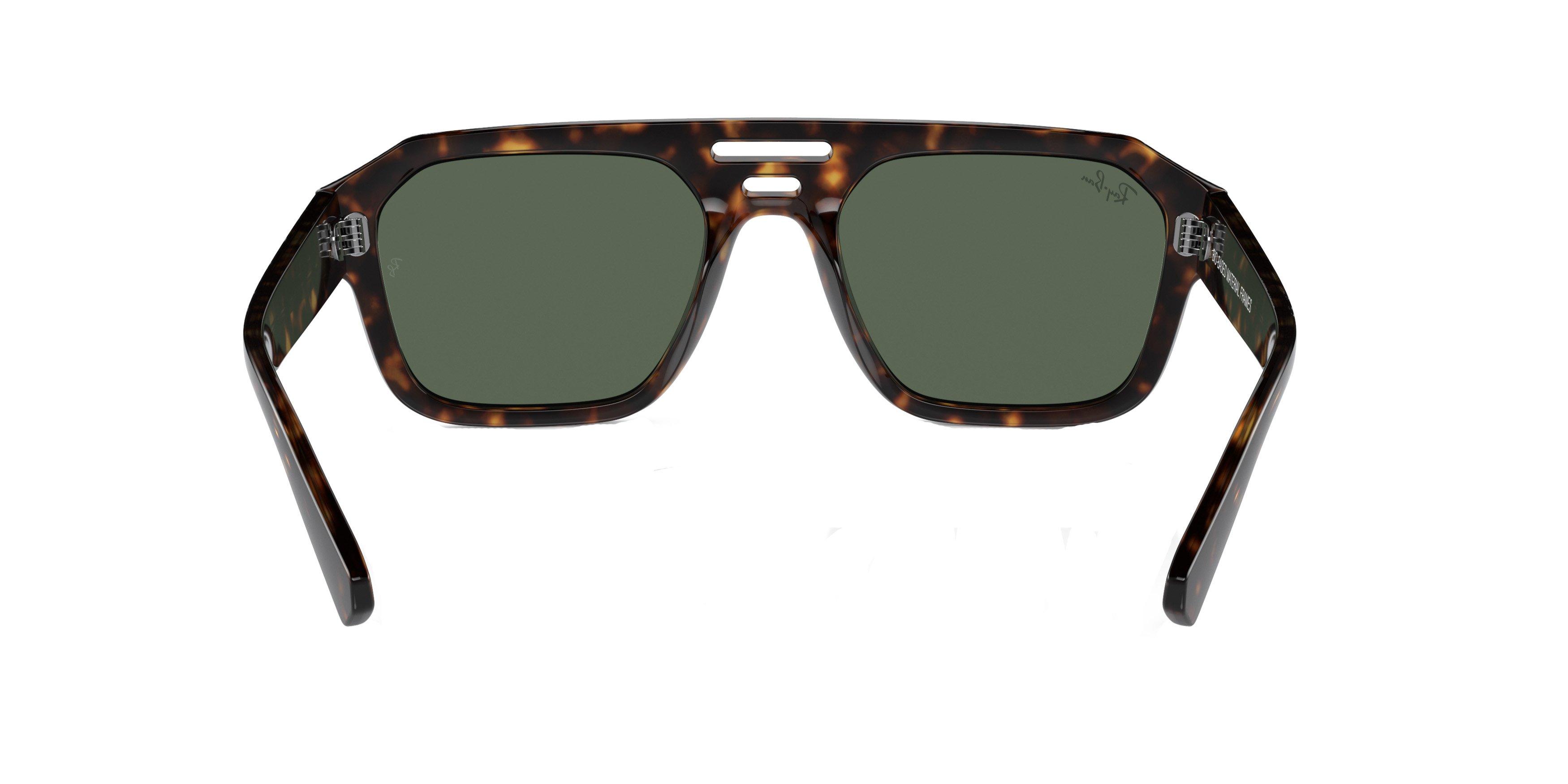 Ray-Ban Corrigan Bio-Based Sunglasses - BROWN/GREEN Thumbnail View 2