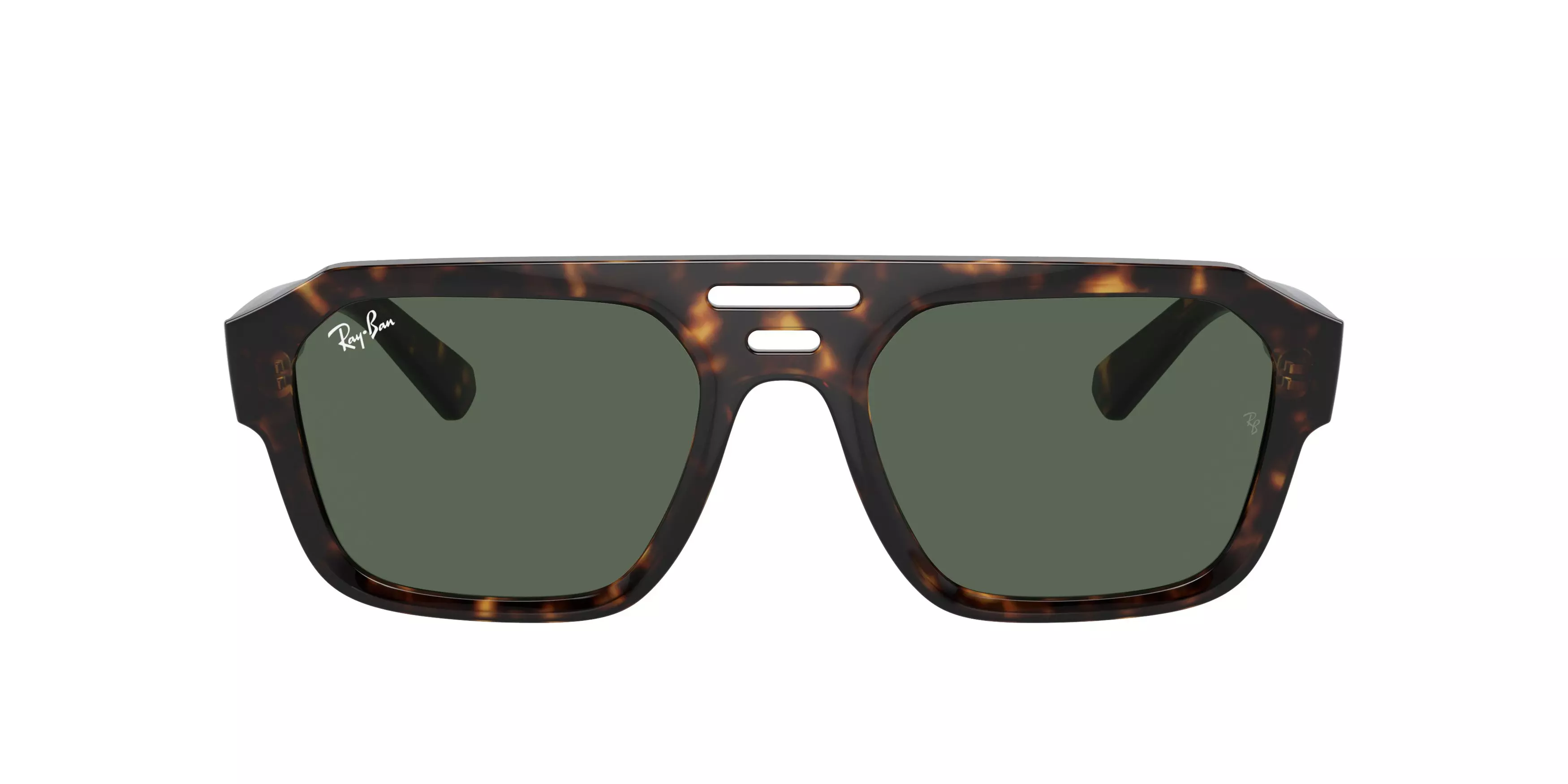 Ray-Ban Corrigan Bio-Based Sunglasses - BROWN/GREEN