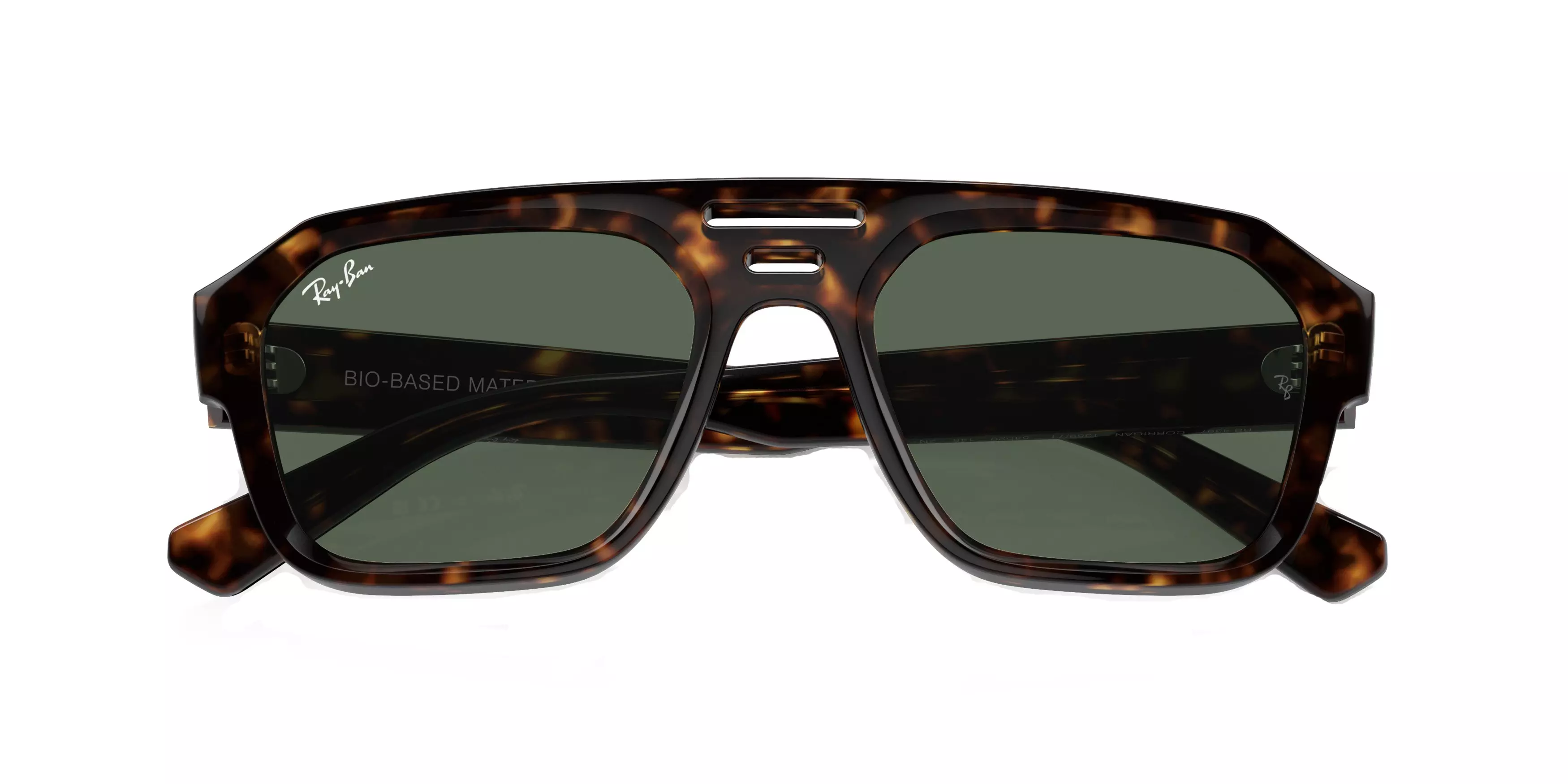 Ray-Ban Corrigan Bio-Based Sunglasses - BROWN/GREEN