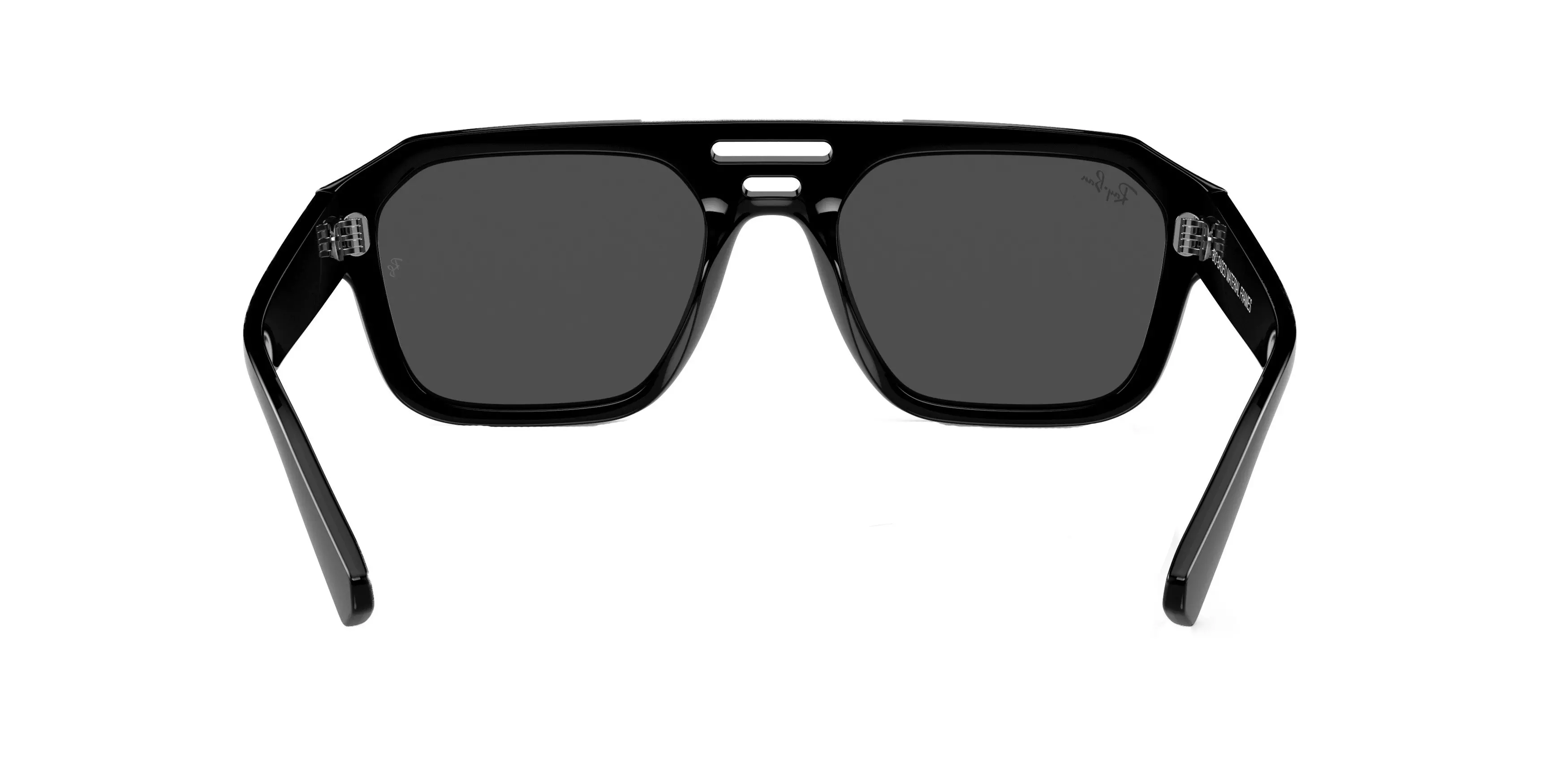 Ray-Ban Corrigan Bio-Based Sunglasses - BLACK/GREY