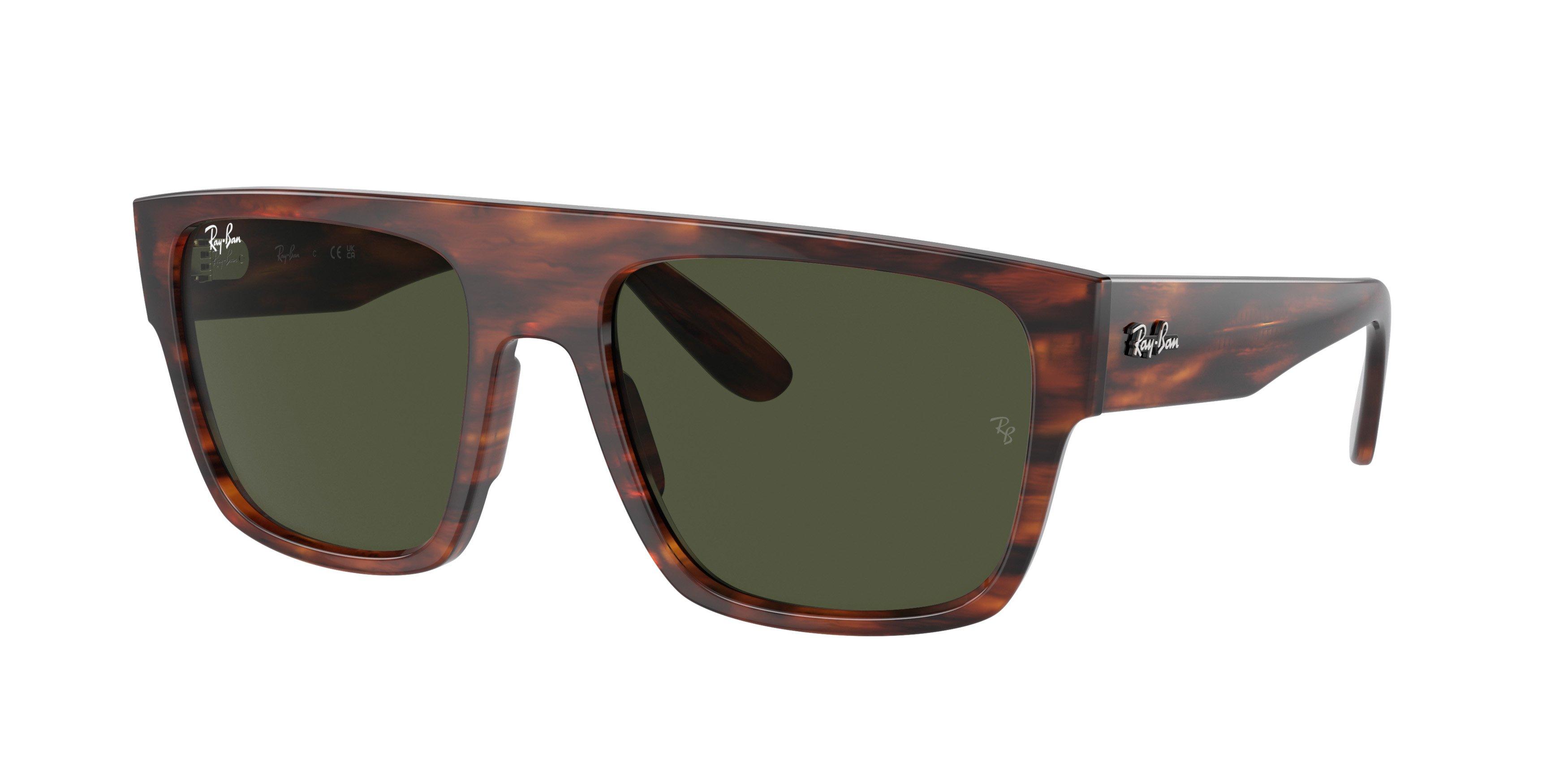 Ray-Ban Drifter Sunglasses - BROWN/GREEN Thumbnail View 1