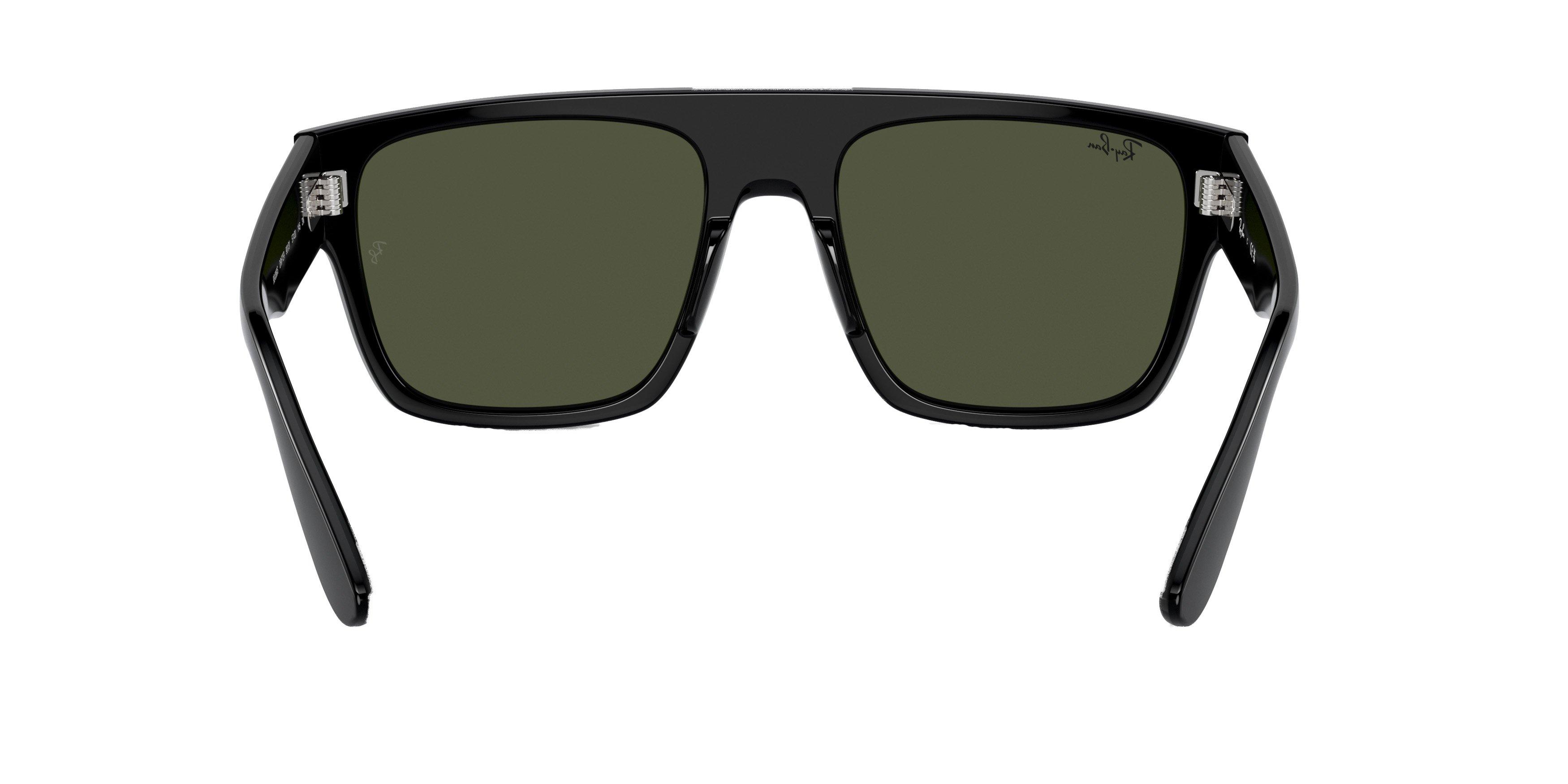 Ray-Ban Drifter Sunglasses - BLACK/GREEN Thumbnail View 2