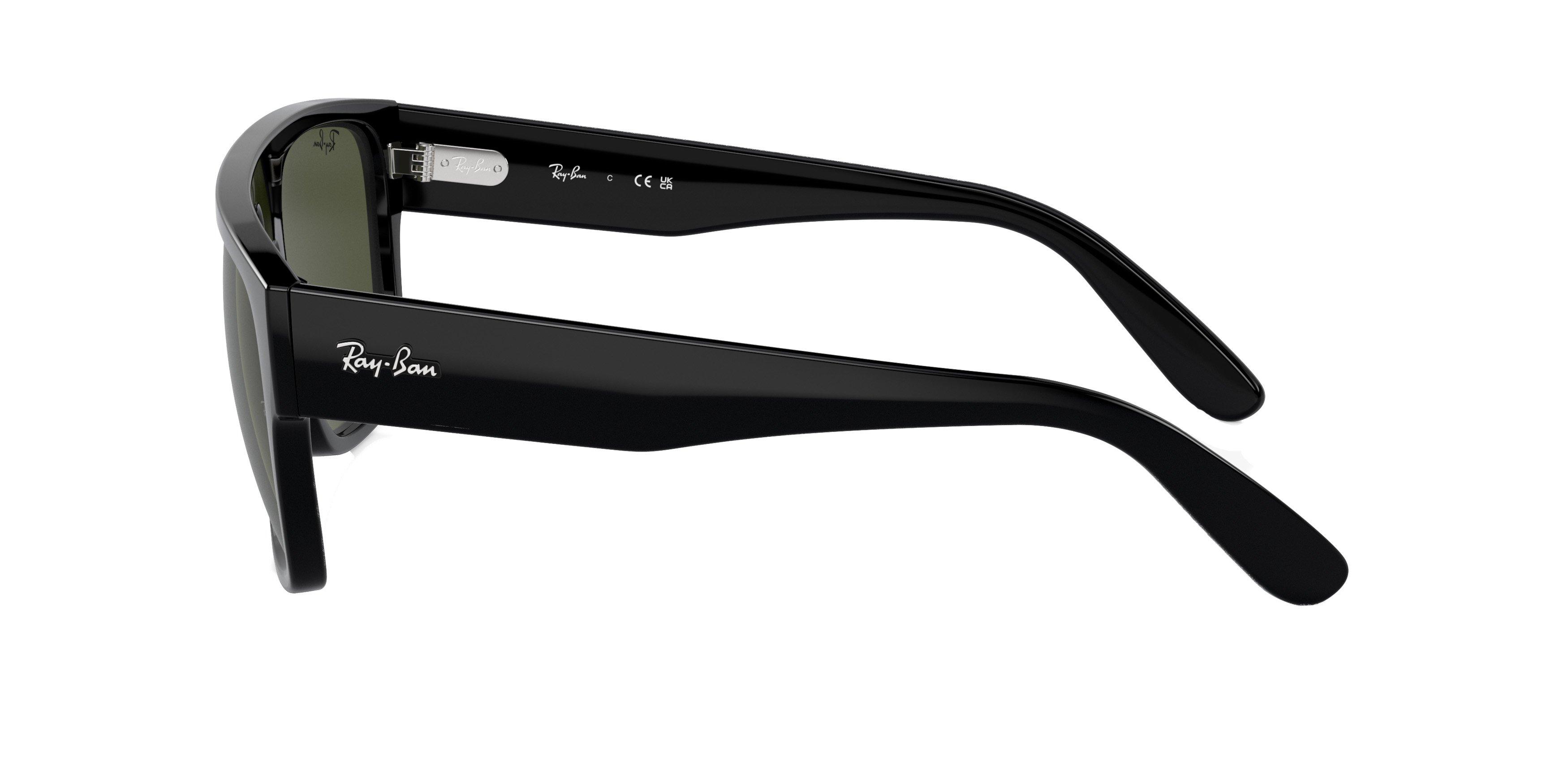 Ray-Ban Drifter Sunglasses - BLACK/GREEN Thumbnail View 5