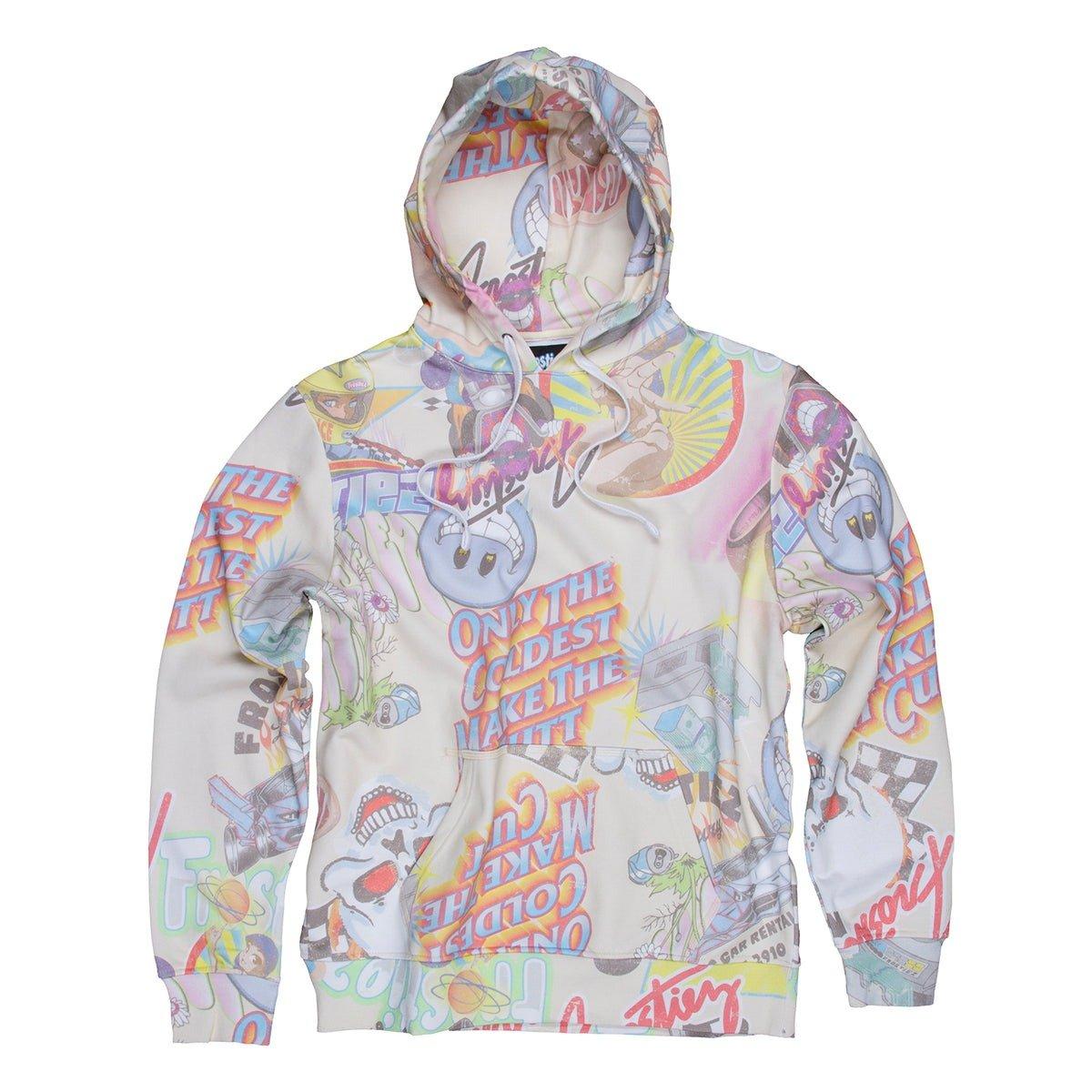 Frostiez Men's Exotics Hoodie - White - WHITE Thumbnail View 1